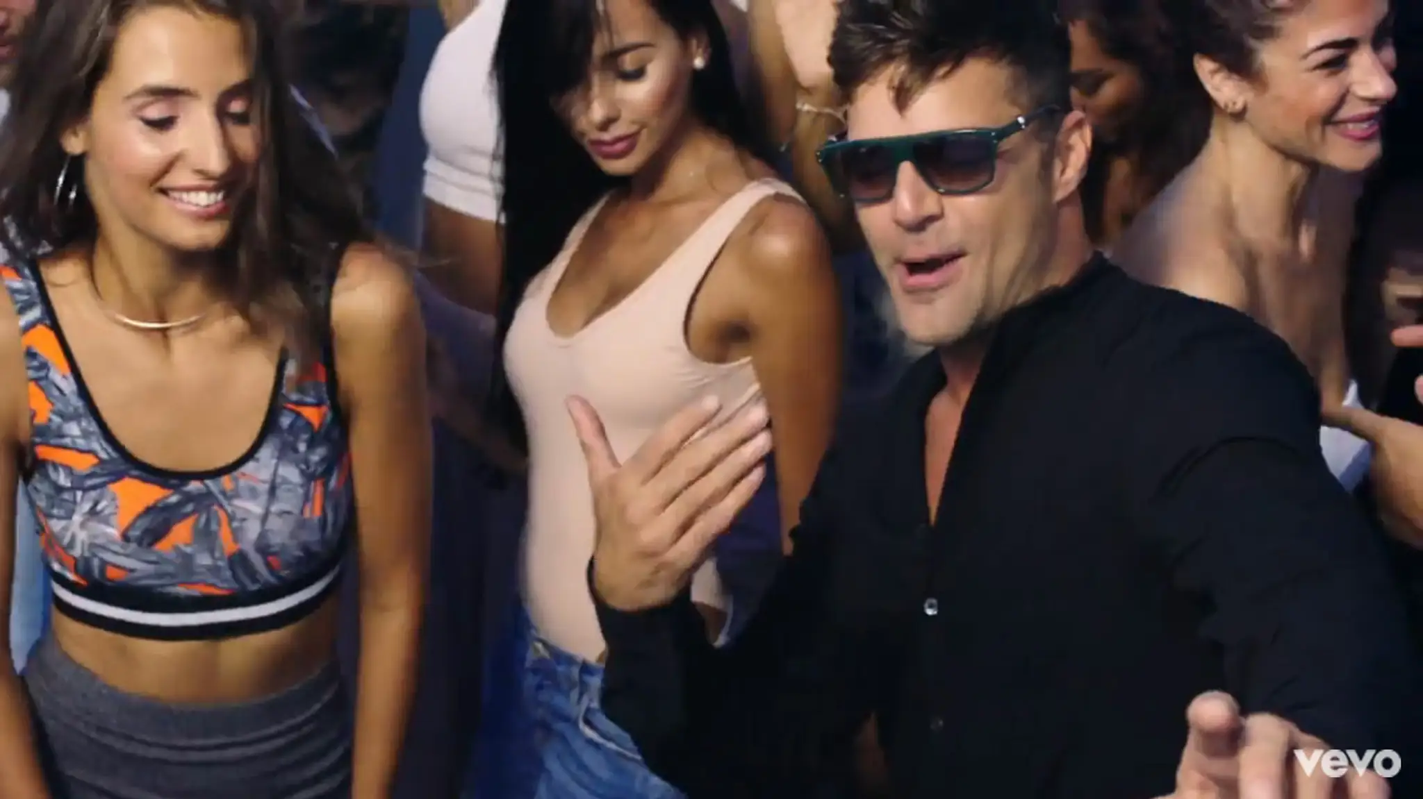 Janka Slačková (vľavo) a Ricky Martin.