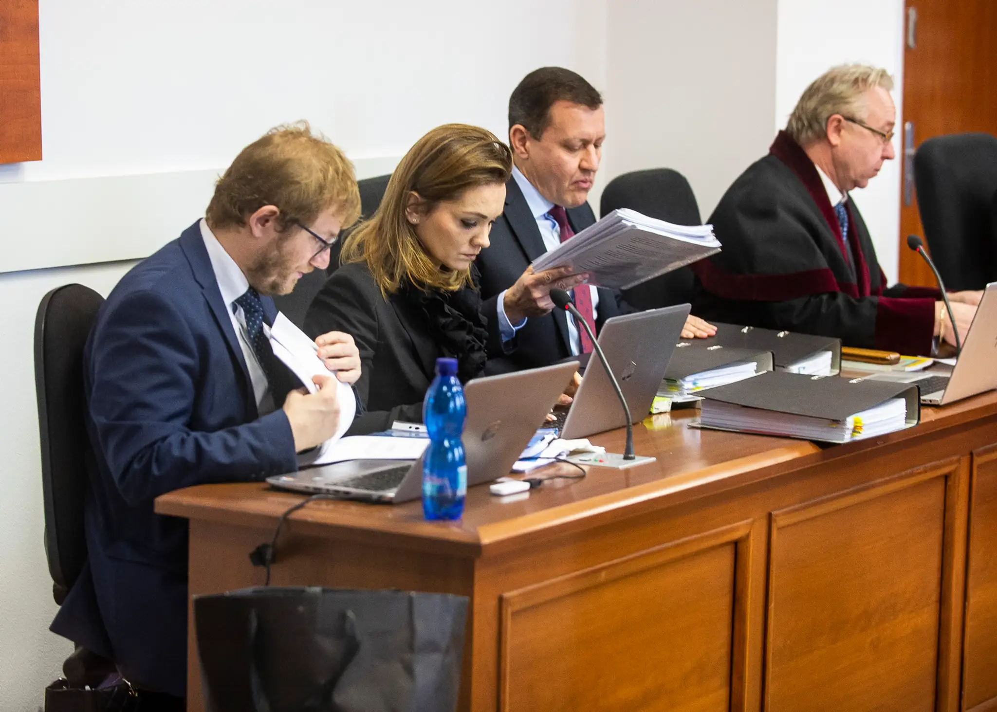 Právnici Markízy a prokurátor Ján Šanta.