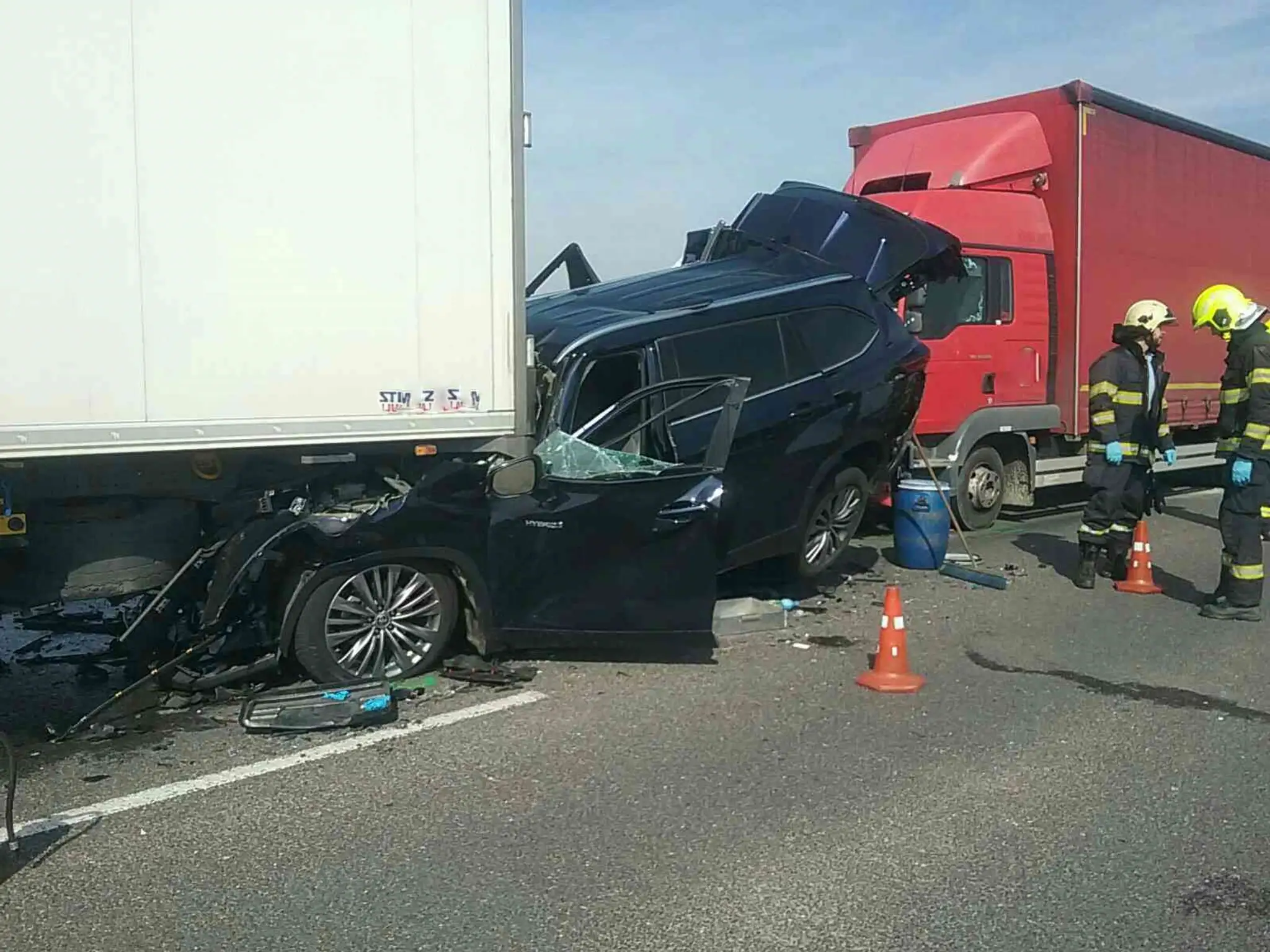 Nehoda na Prístavnom moste.
