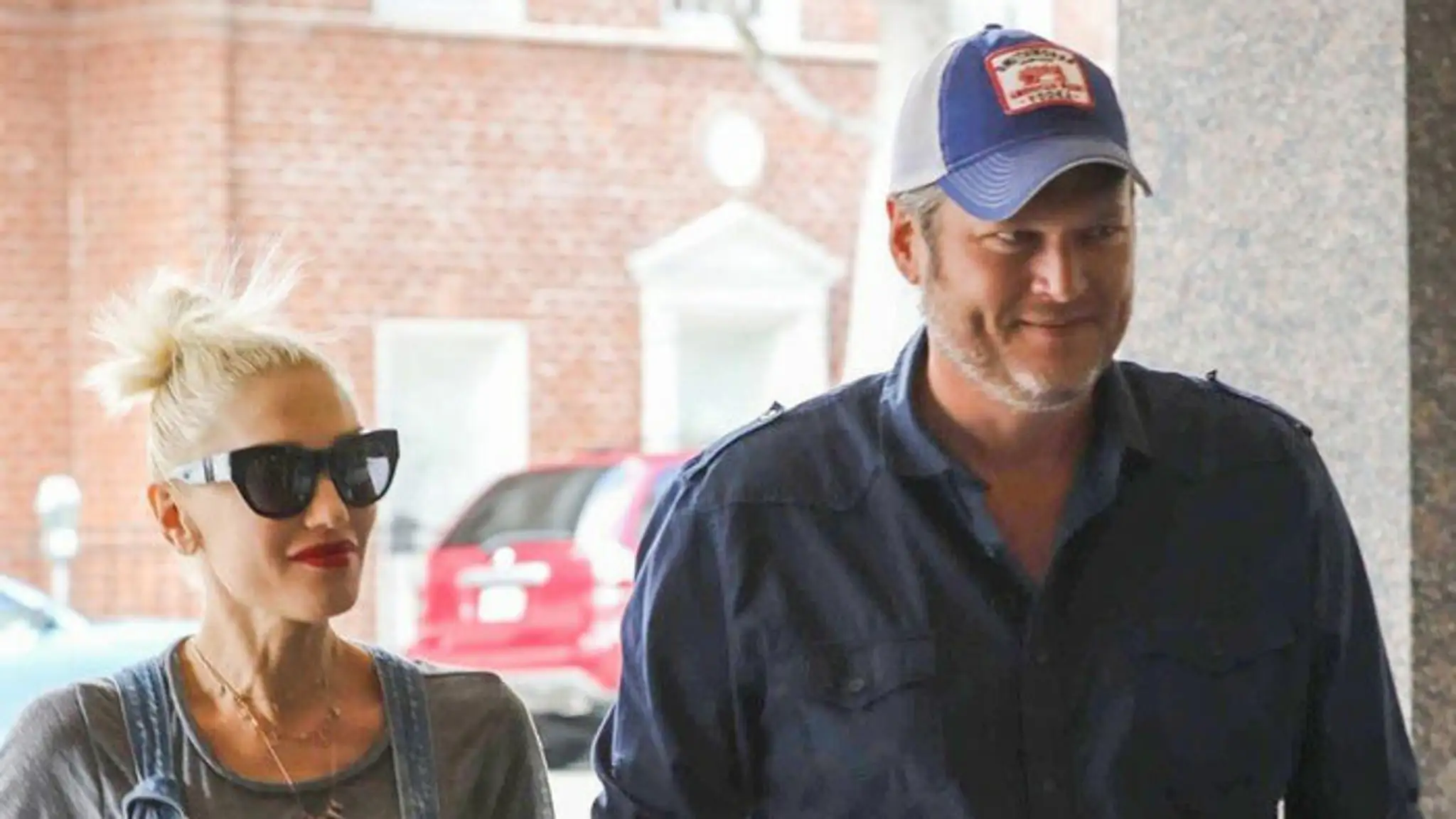Gwen Stefani a Blake Shelton na ceste k lekárovi