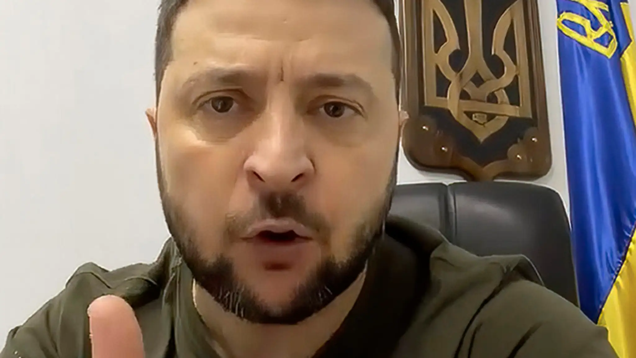 Ukrajinský prezident Volodymyr Zelenskyj.