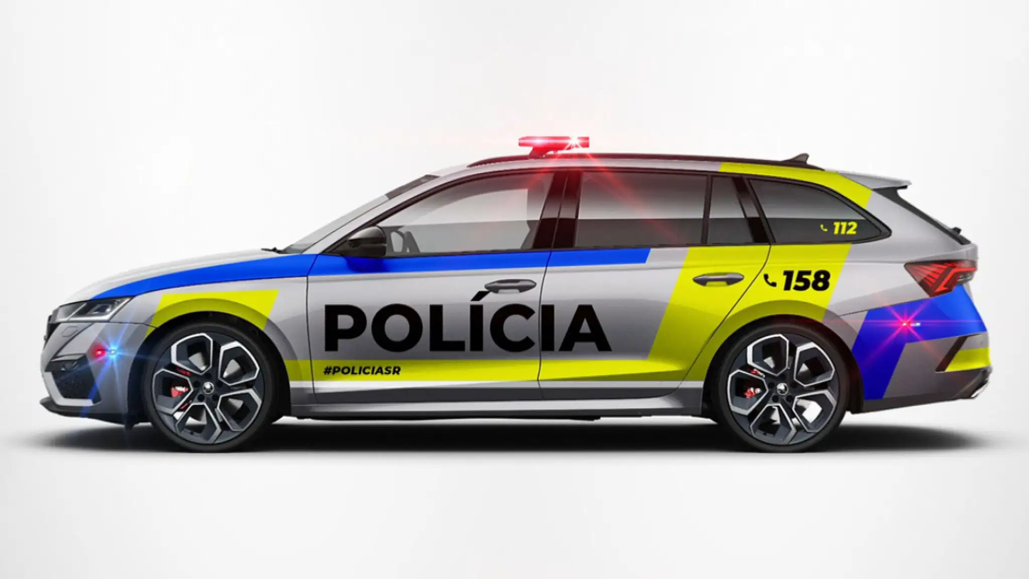 Tento vizuál vybrali ľudia v hlasovaní o nové policajné autá.