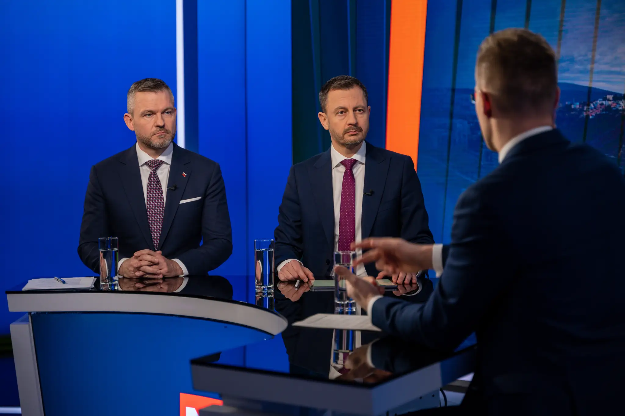 Peter Pellegrini a Eduard Heger v relácii Na telo.