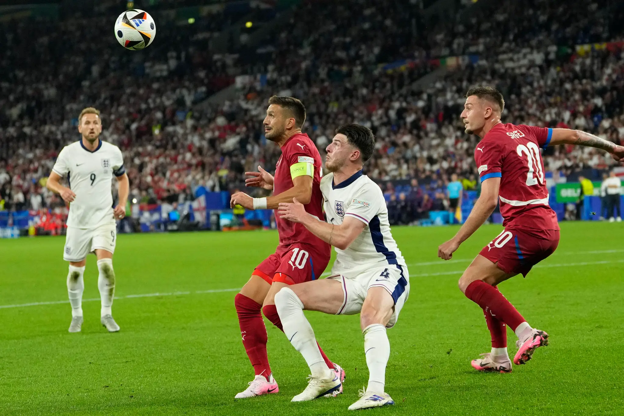 Srbsko - Anglicko 0:1 (EURO 2024).