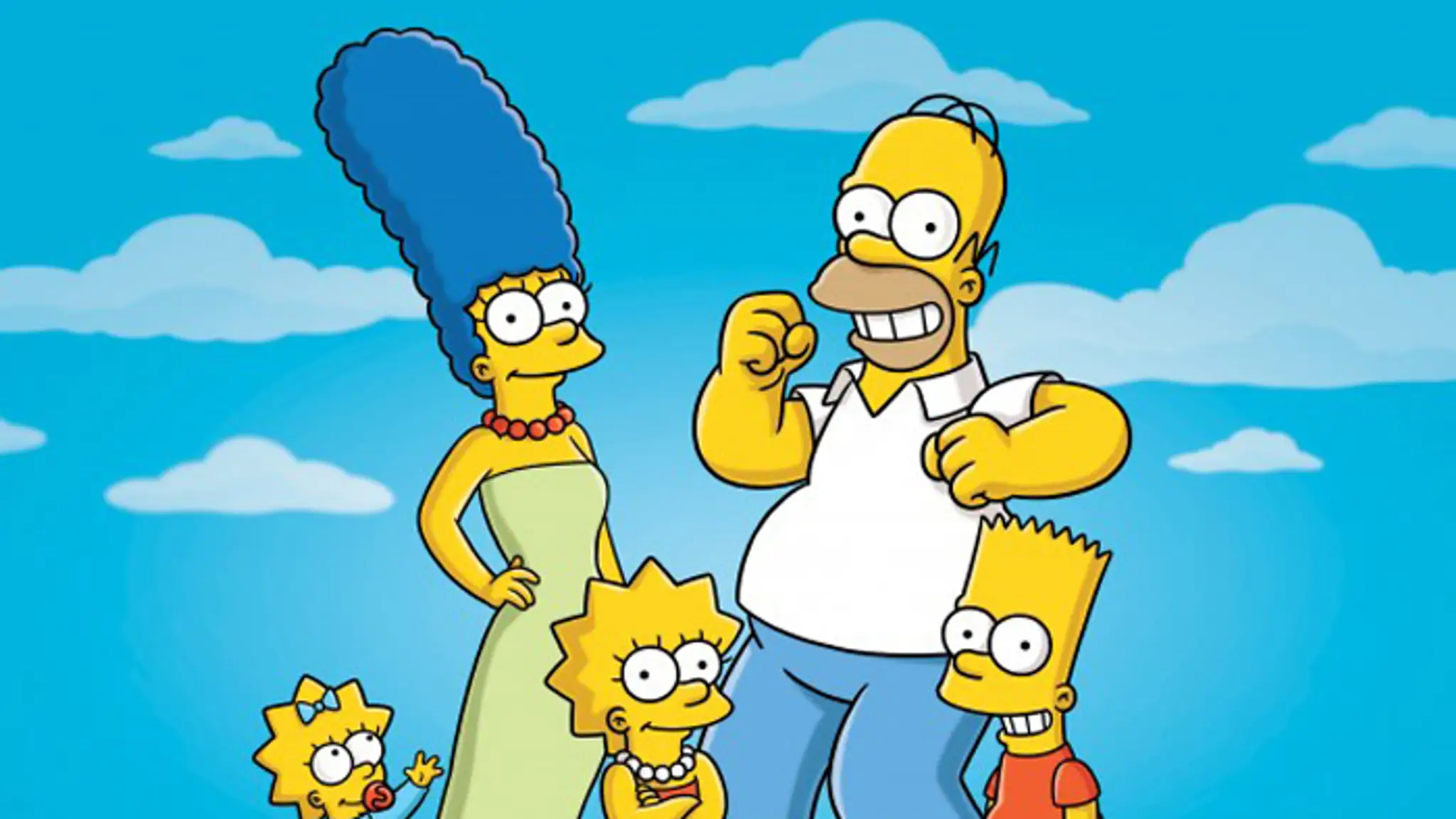 Simpsonovci na archívnej snímke.