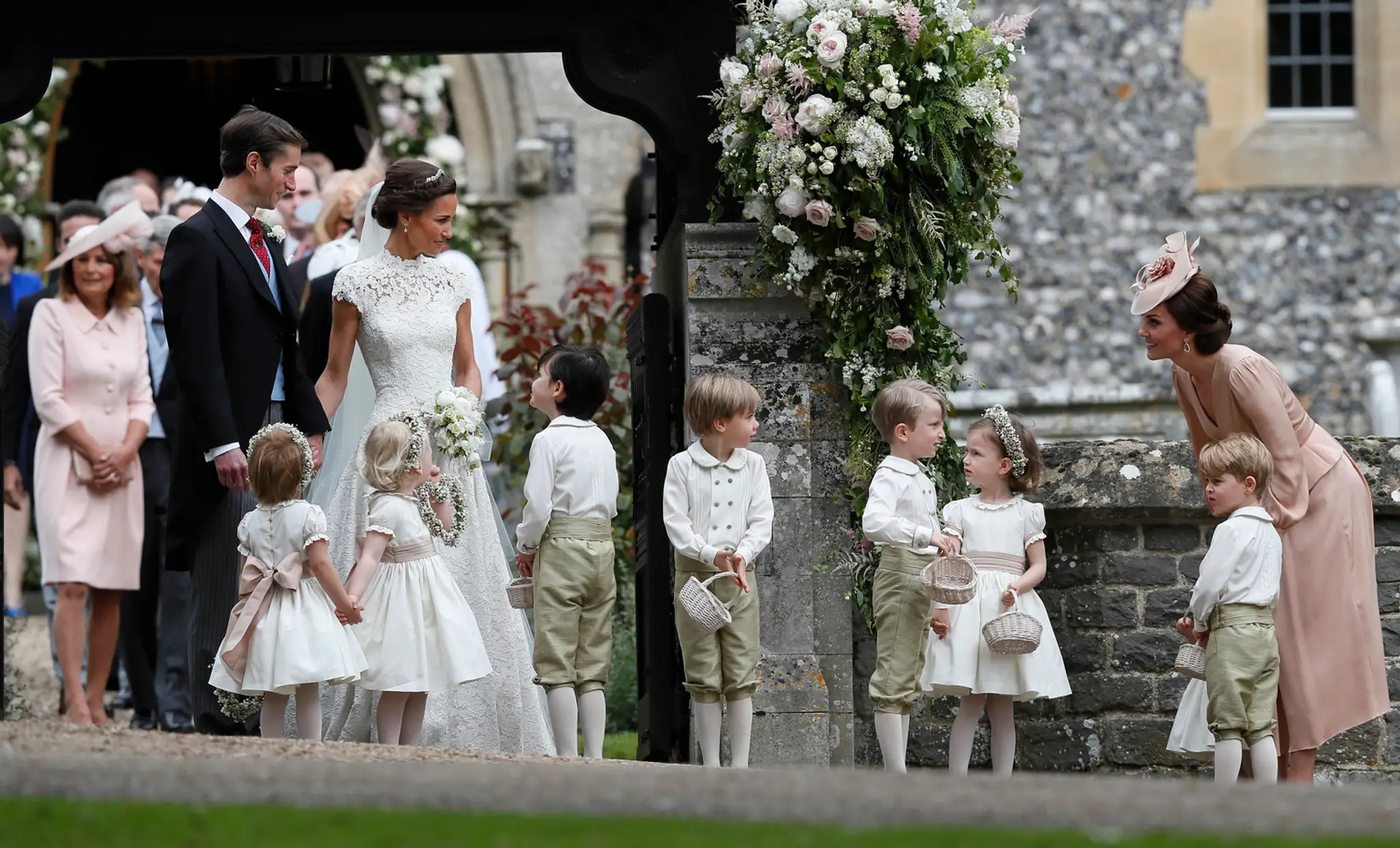 Svadba Pippy Middleton a Jamesa Matthewsa. 