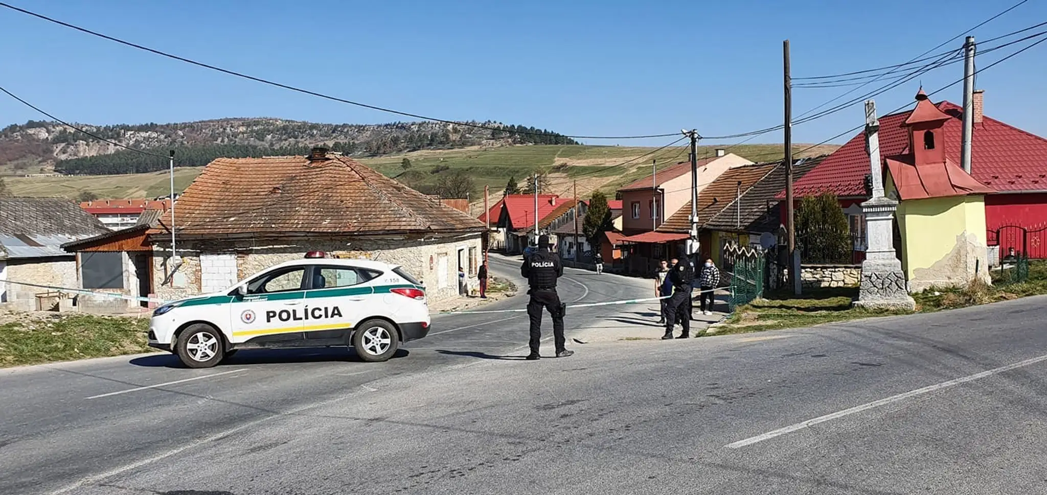 Osada v obci Žehra.