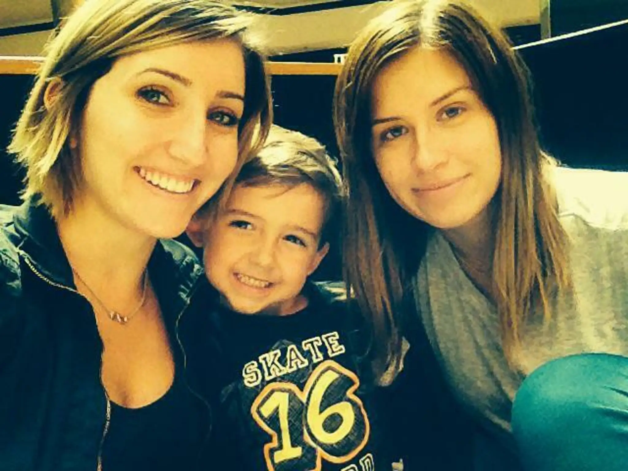 Brooke Shedd a Jane Salakhova s Oliverom.