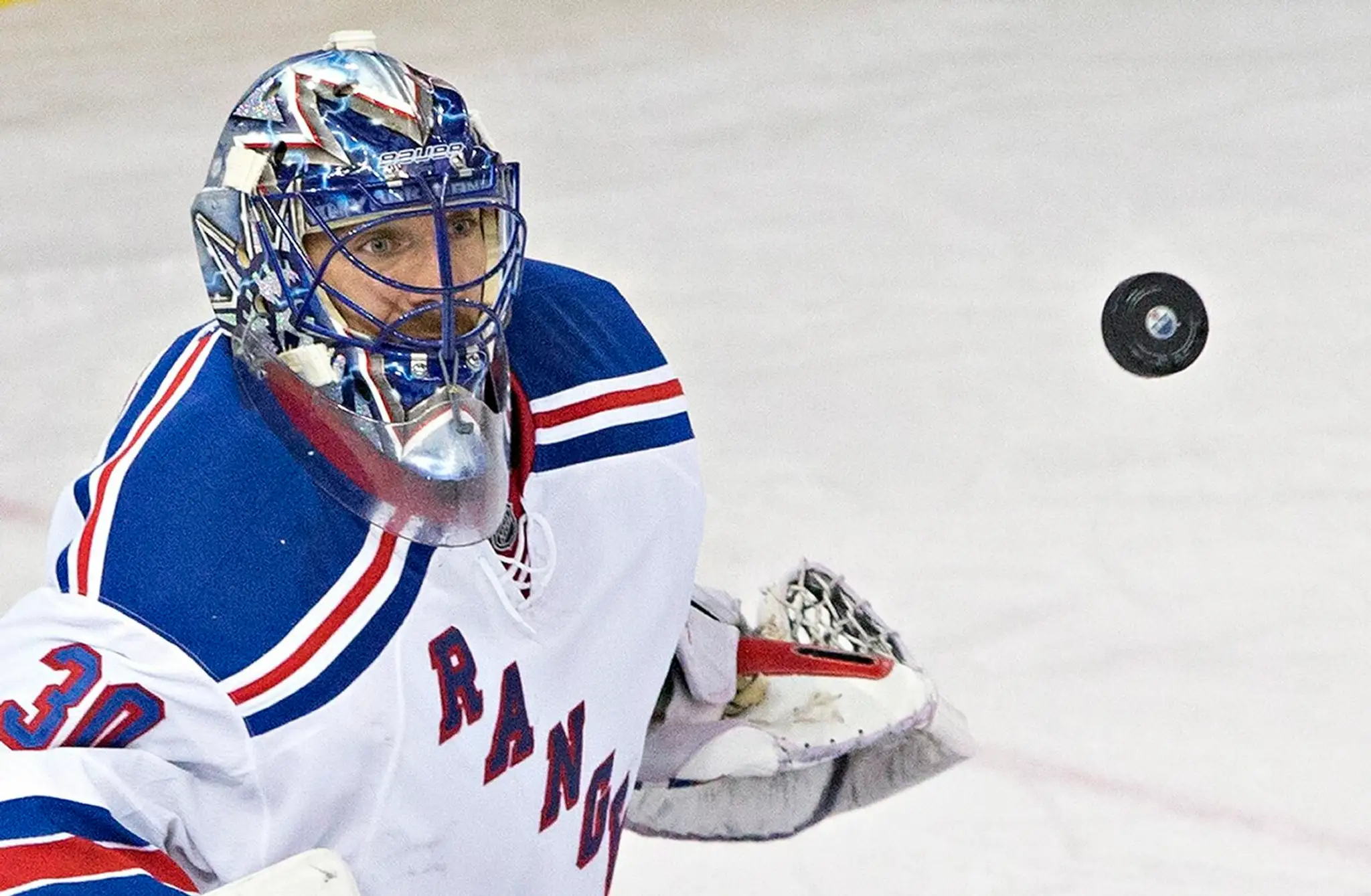 Brankár New Yorku Rangers  Henrik Lundqvist