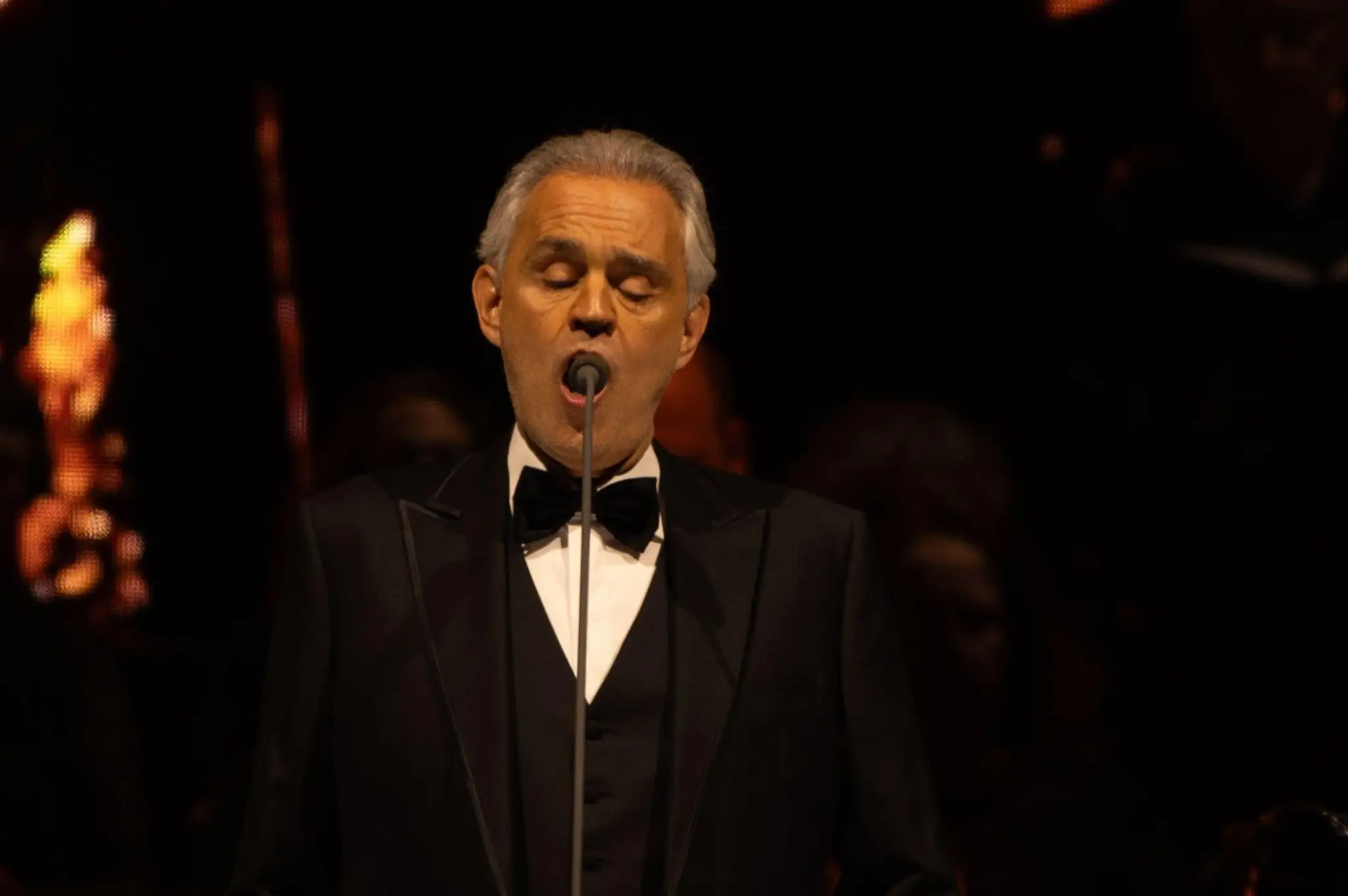 Andrea Bocelli v O2 arena v Londýne