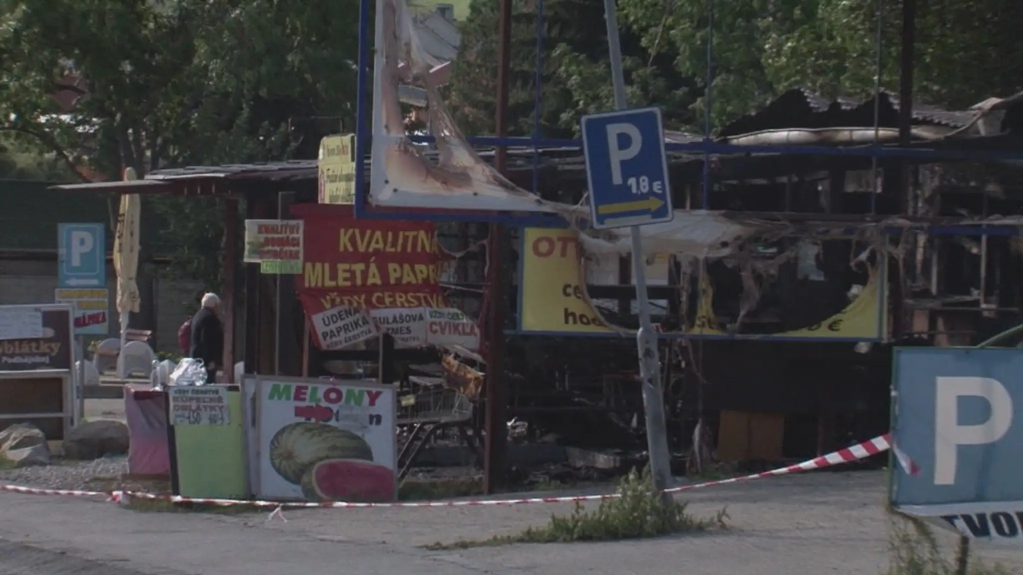 Areál pravdepodobne niekto úmyselne zapálil