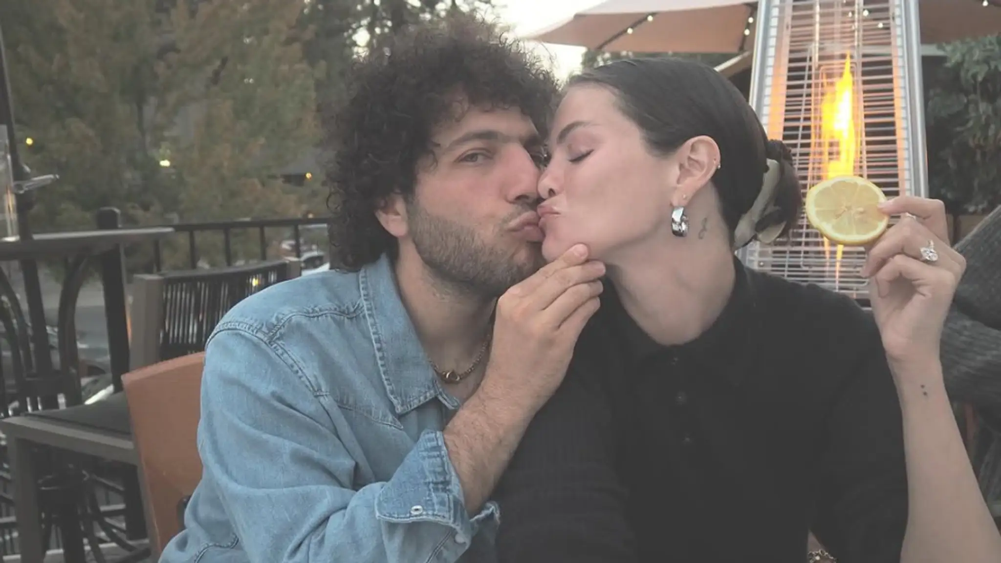 Selena Gomez s manželom Bennym Blancom.