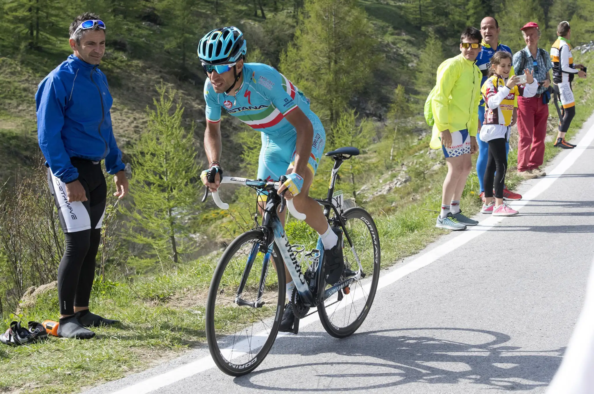 Vincenzo Nibali rozhodol o svojom triumf na Giro D'Italia v stúpaní v 20. etape.