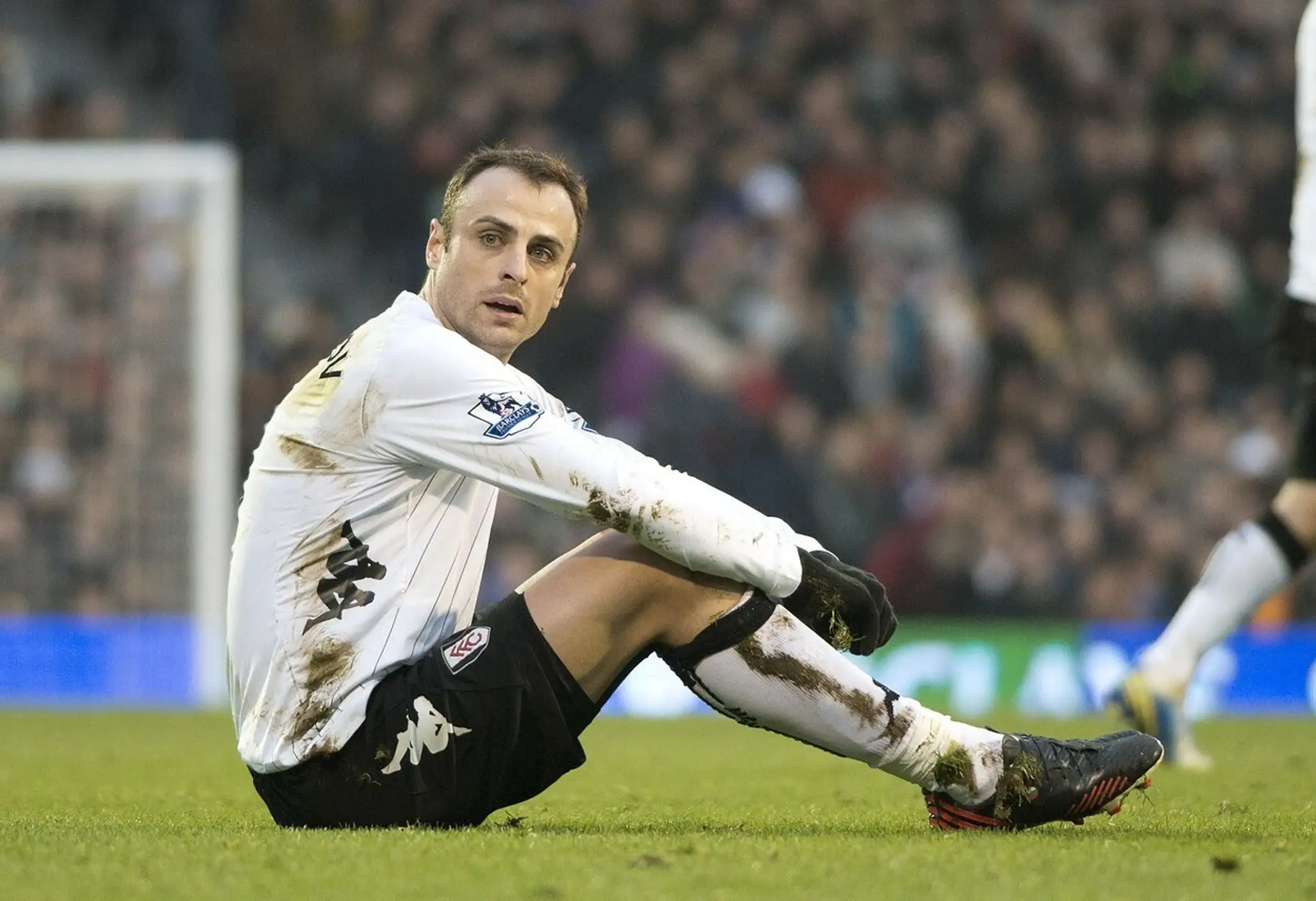 Na archívnej snímke Dimitar Berbatov počas zápasu Fulham - Wigan Athletic.