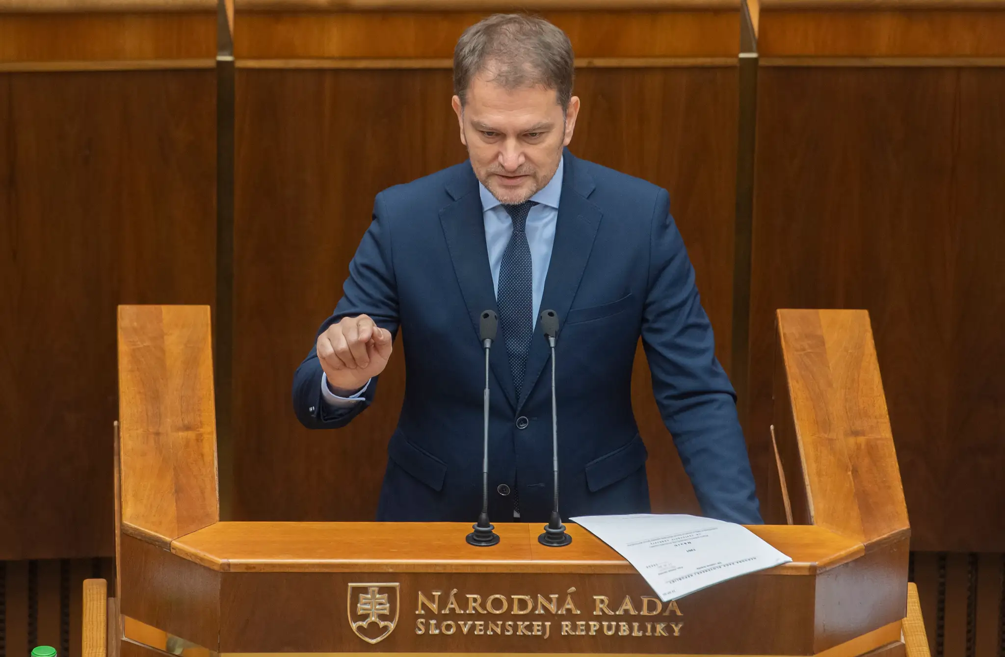 Minister financií SR Igor Matovič.