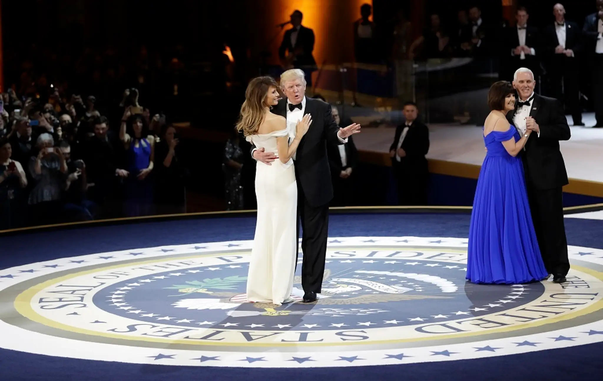 Donald Trump s manželkou Melaniou.
