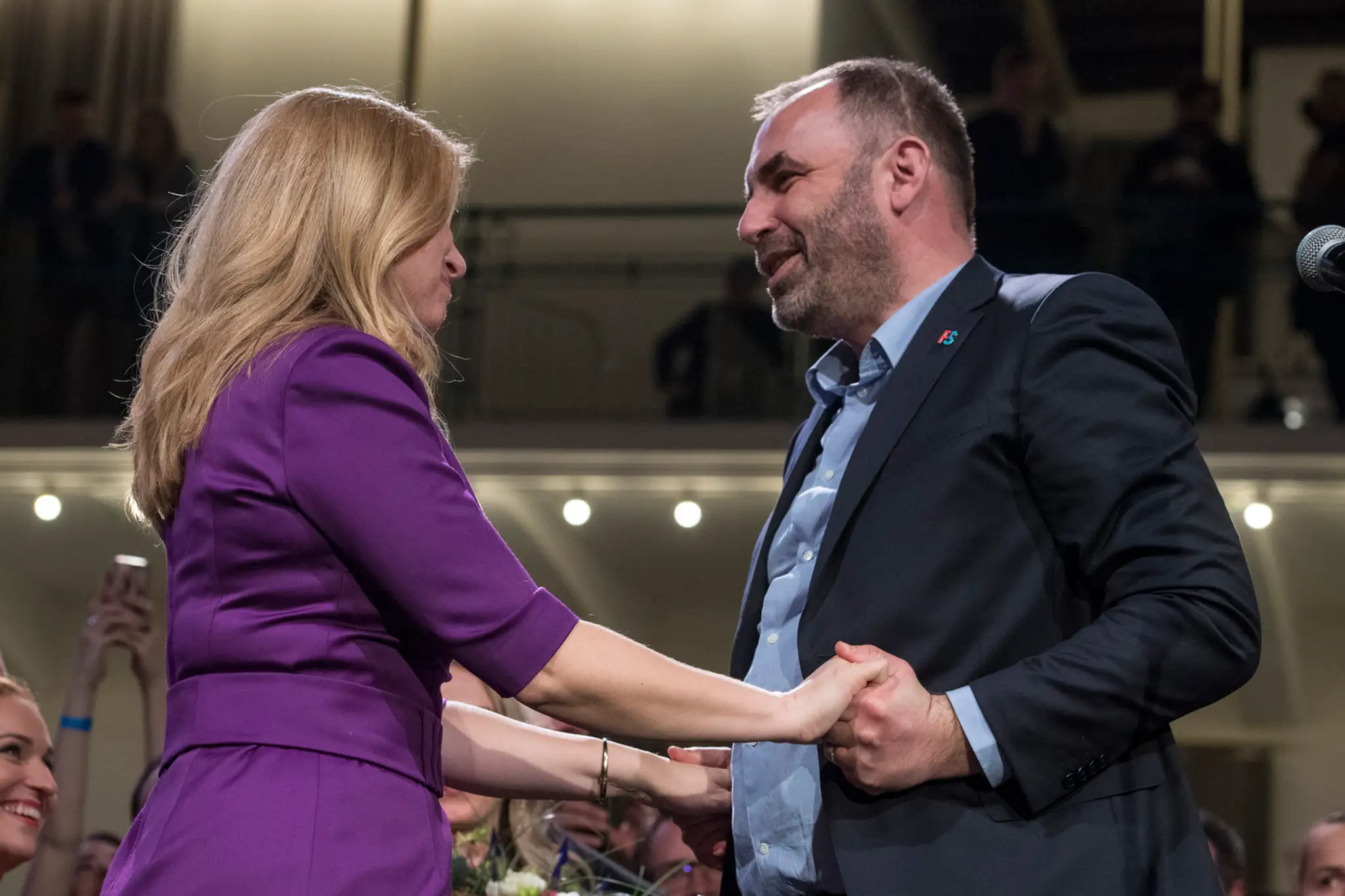 Zuzana Čaputová a Andrej Kiska