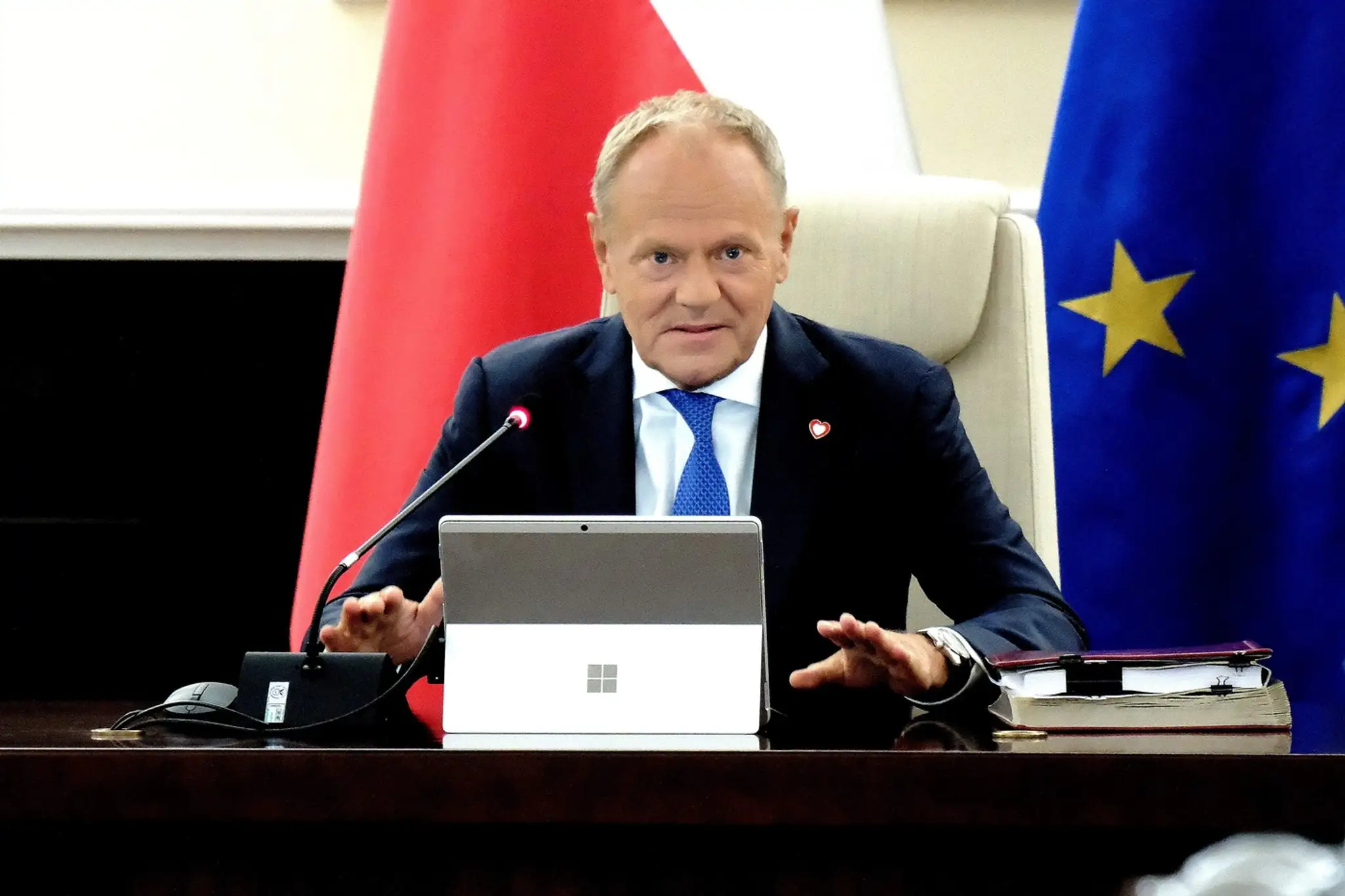 Poľský premiér Donald Tusk.