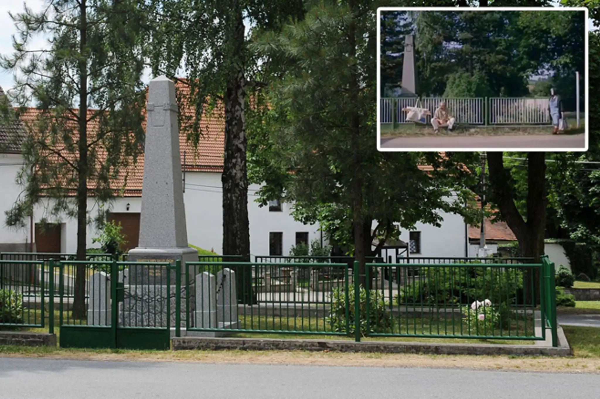 Námestie vo Křečovicích