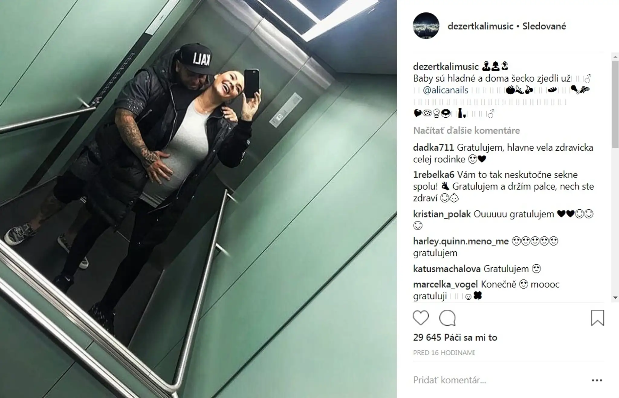 Raper Kali s priateľkou Alicou