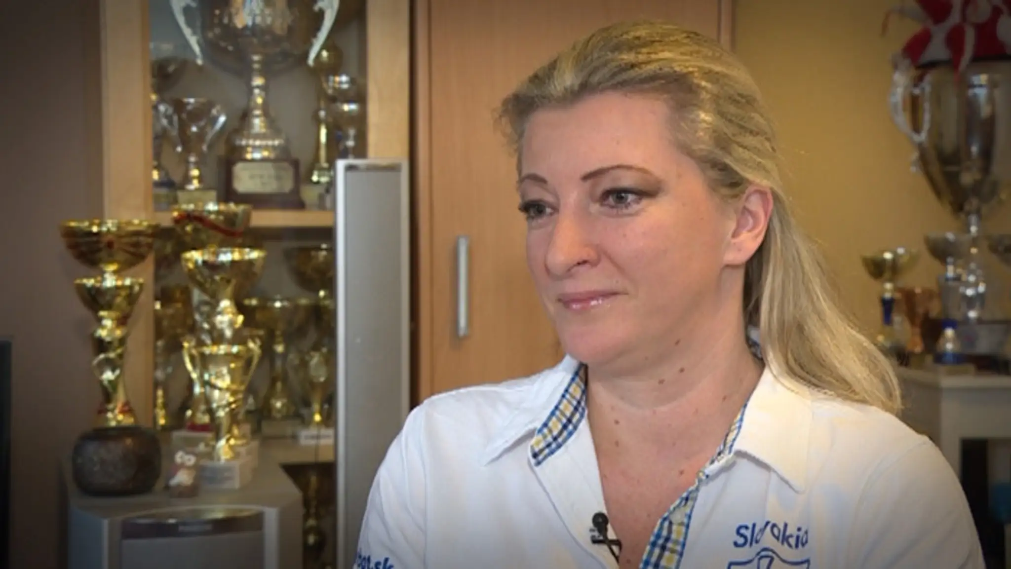 Martina Sulovská - majsterka sveta v elektronických šípkach. 