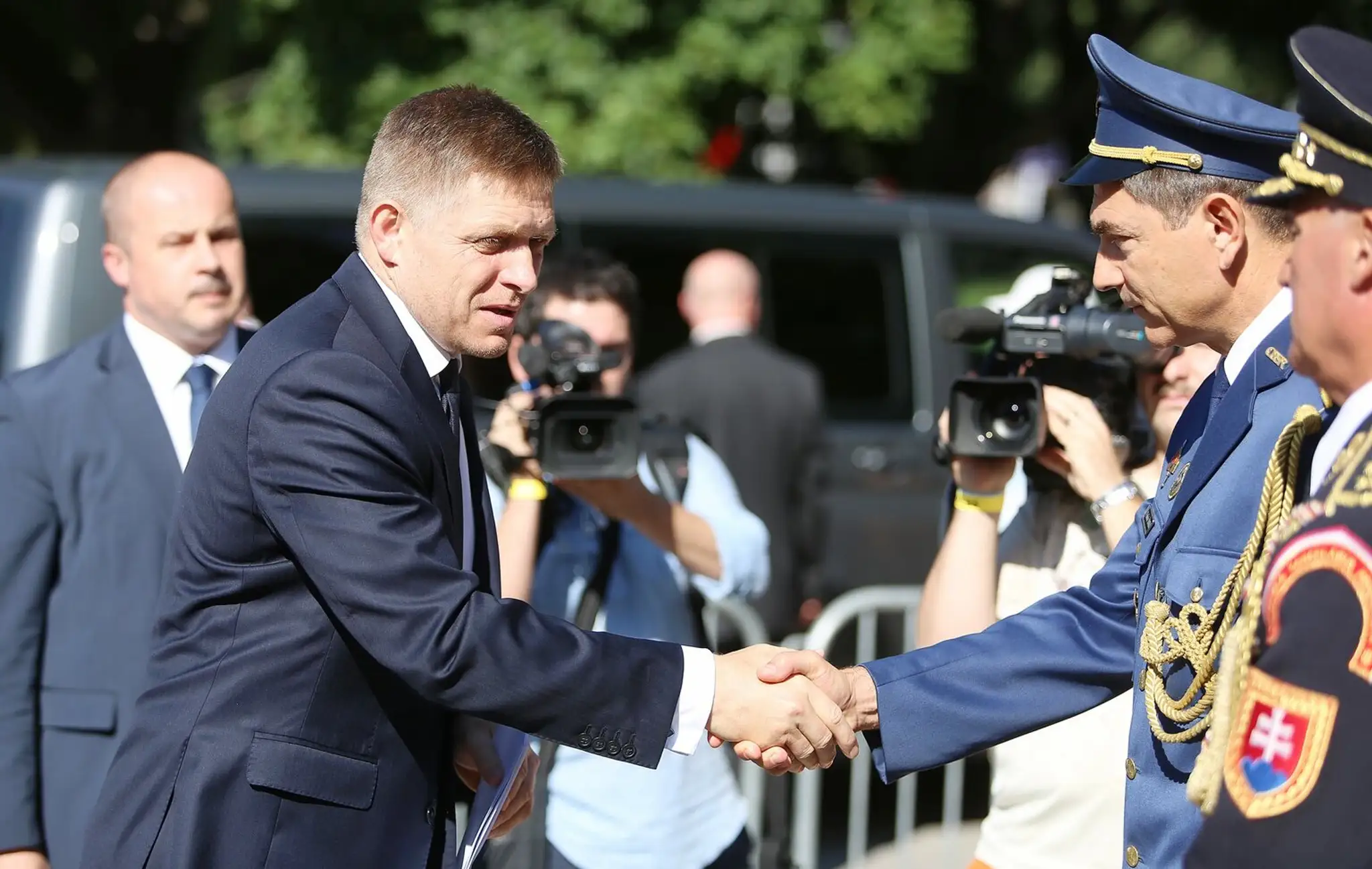 Premiér Robert Fico na oslavách 71. výročia SNP