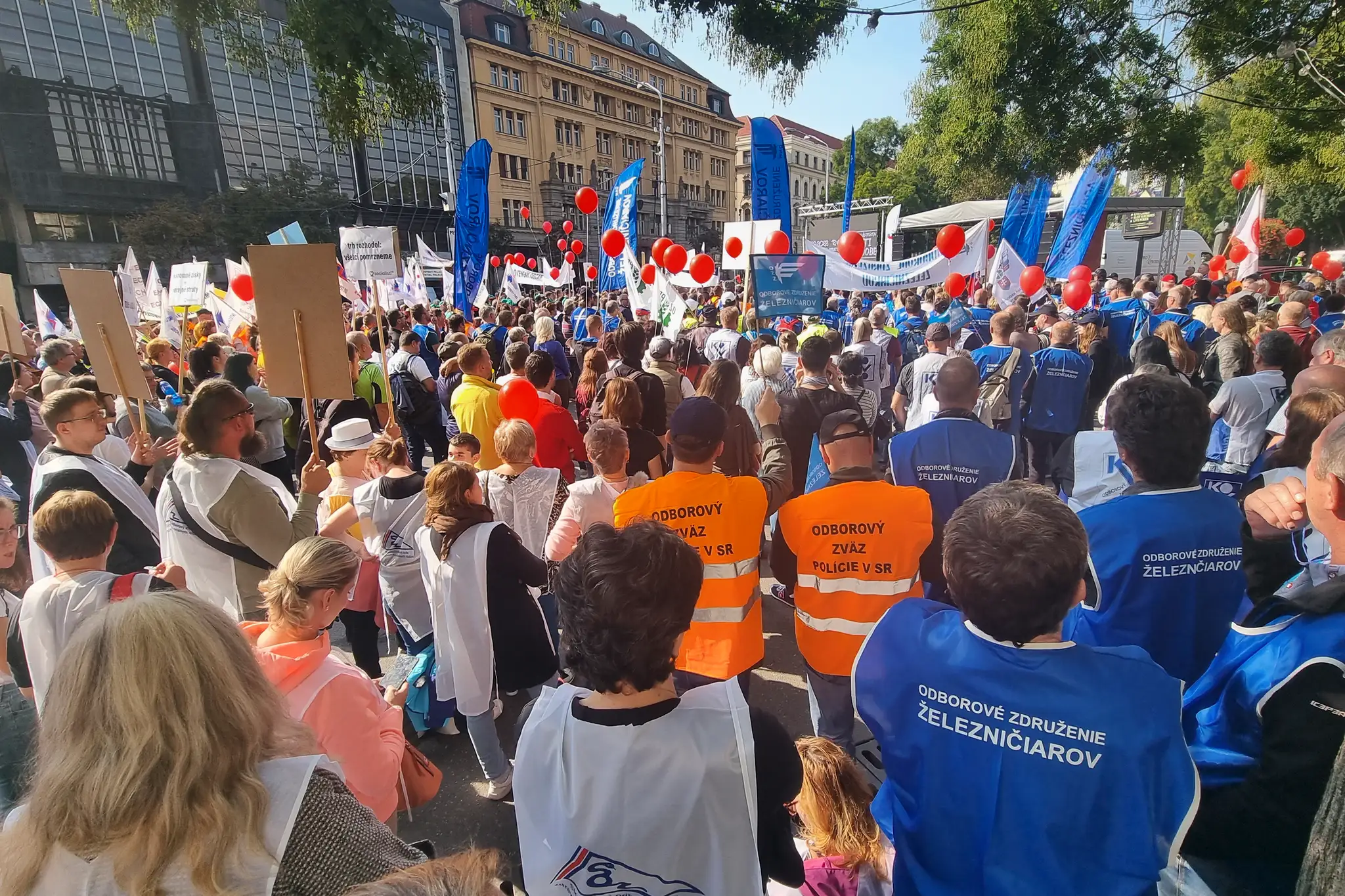 Protest proti energetickej chudobe