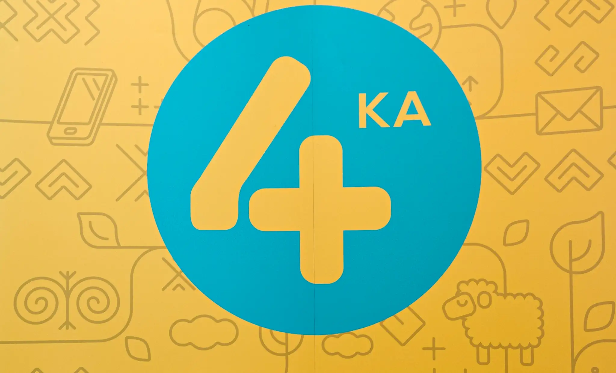 Na snímke logo 4. mobilného operátora na Slovensku