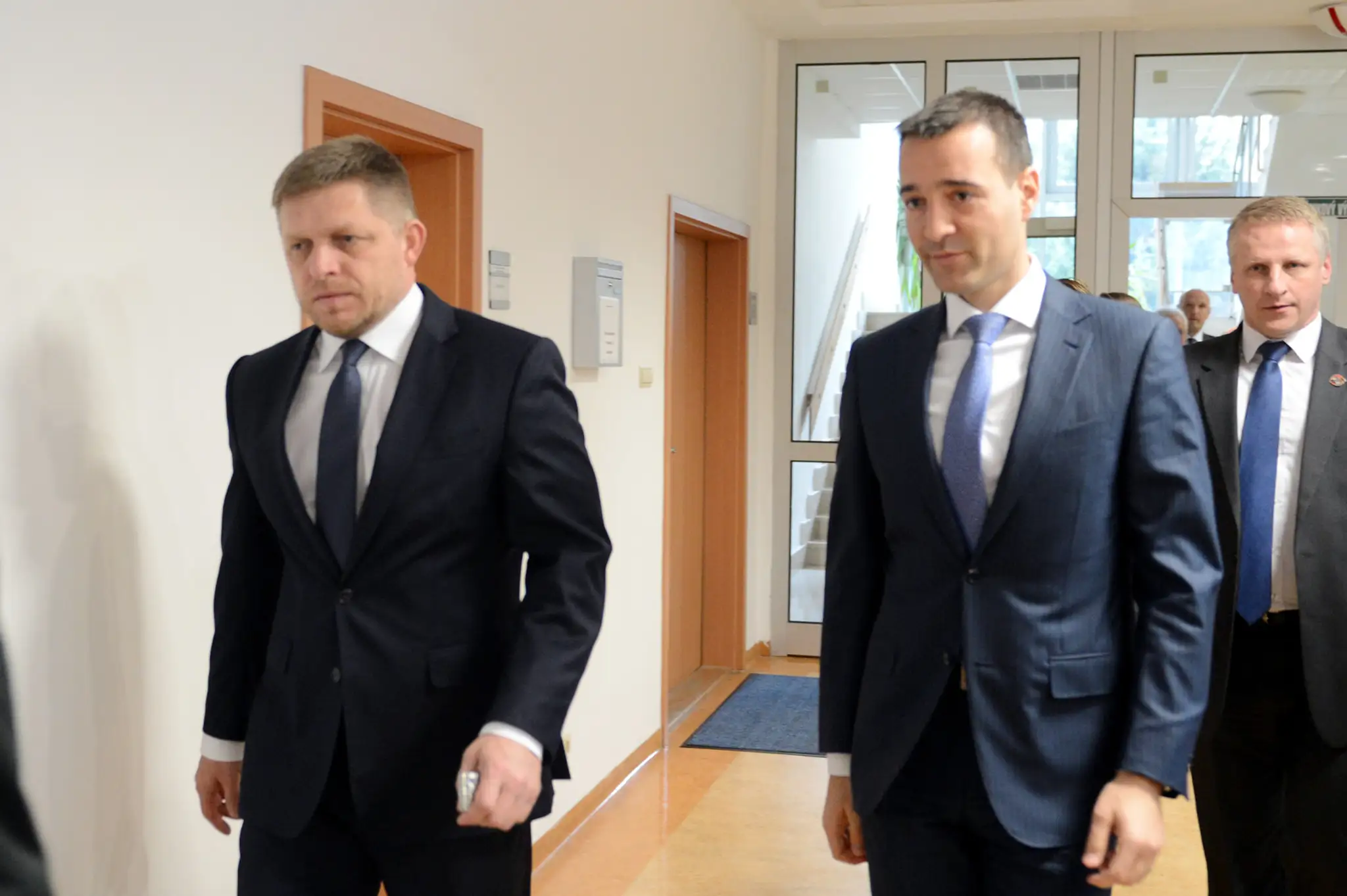 Robert Fico a Tomáš Drucker