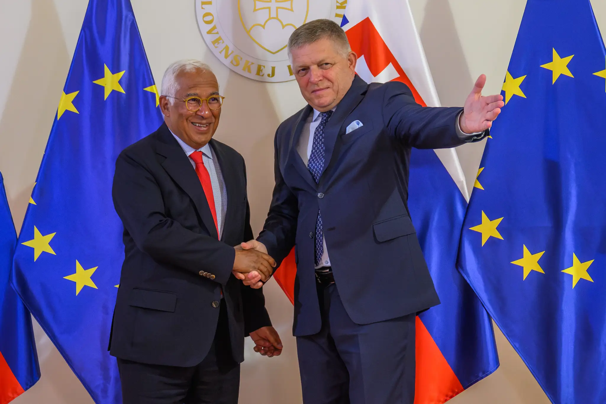 António Costa a Robert Fico