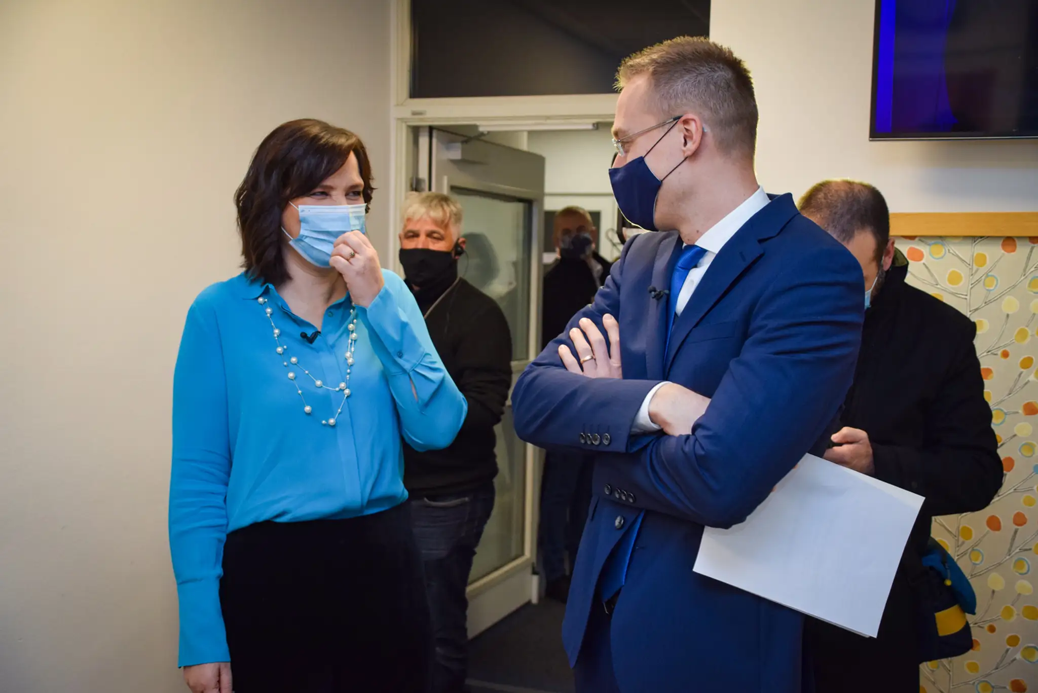 Veronika Remišová a Ladislav Kamenický.