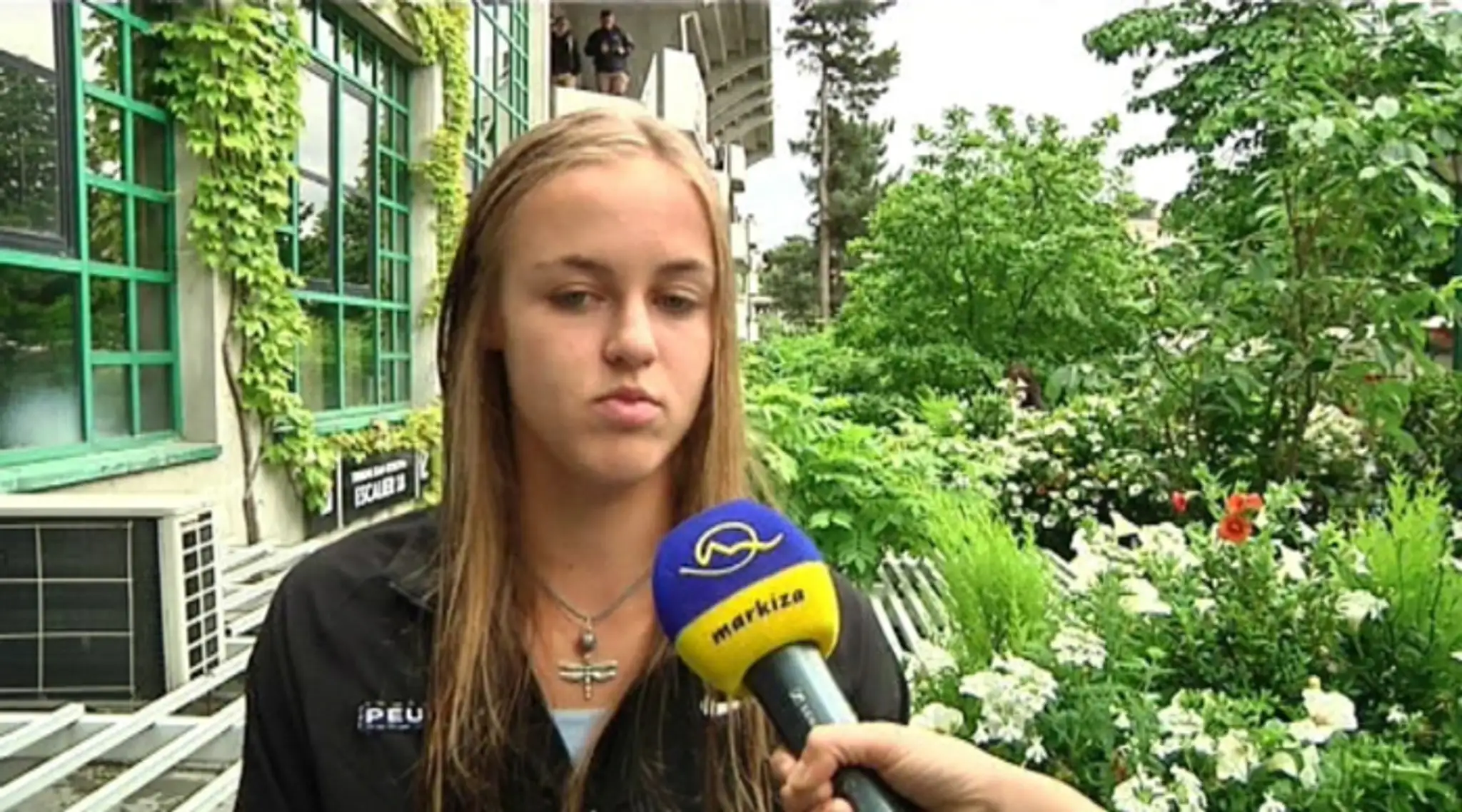 Tenistka Anna Karolína Schmiedlová v rozhovore pre TV Markíza