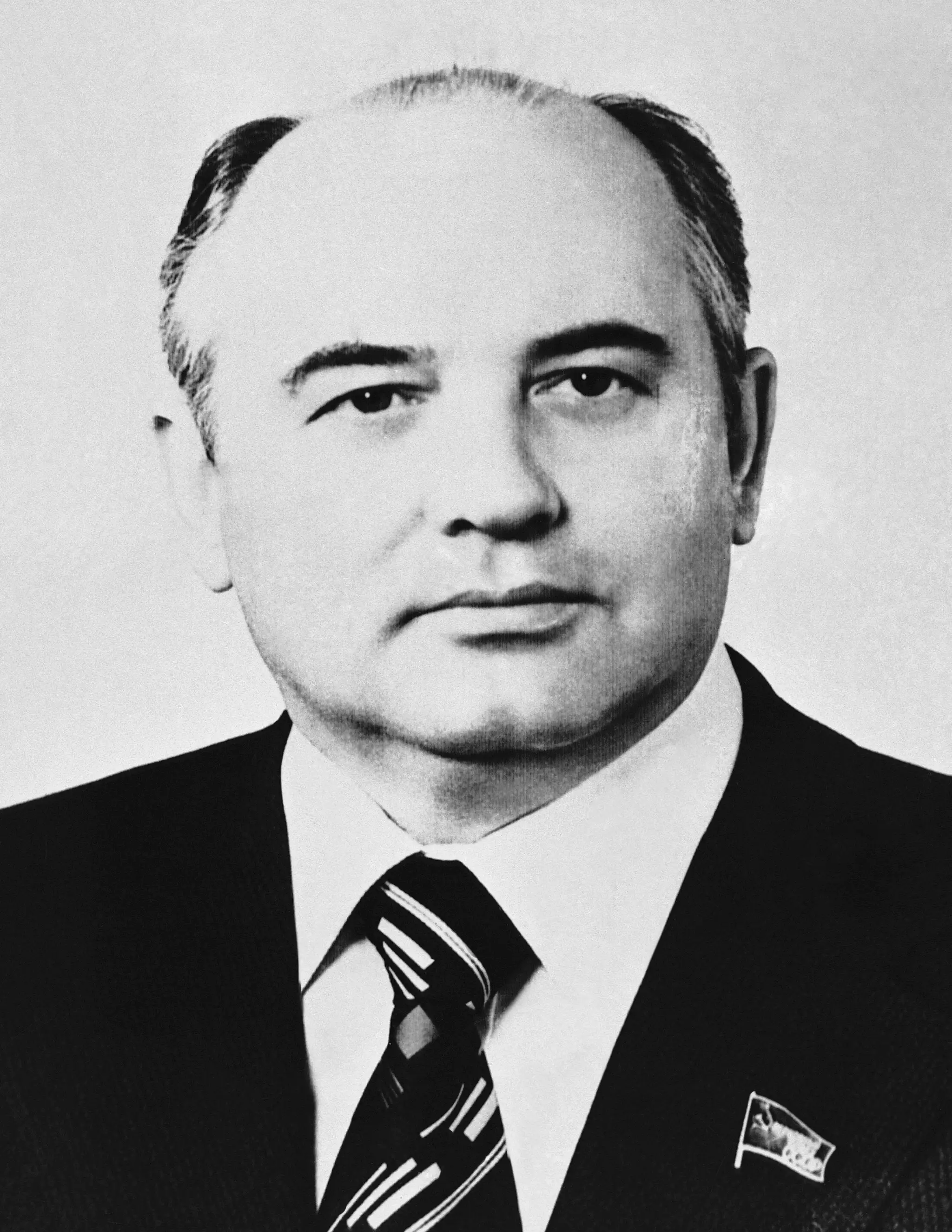Michail Gorbačov na archívnej fotke z roku 1980.