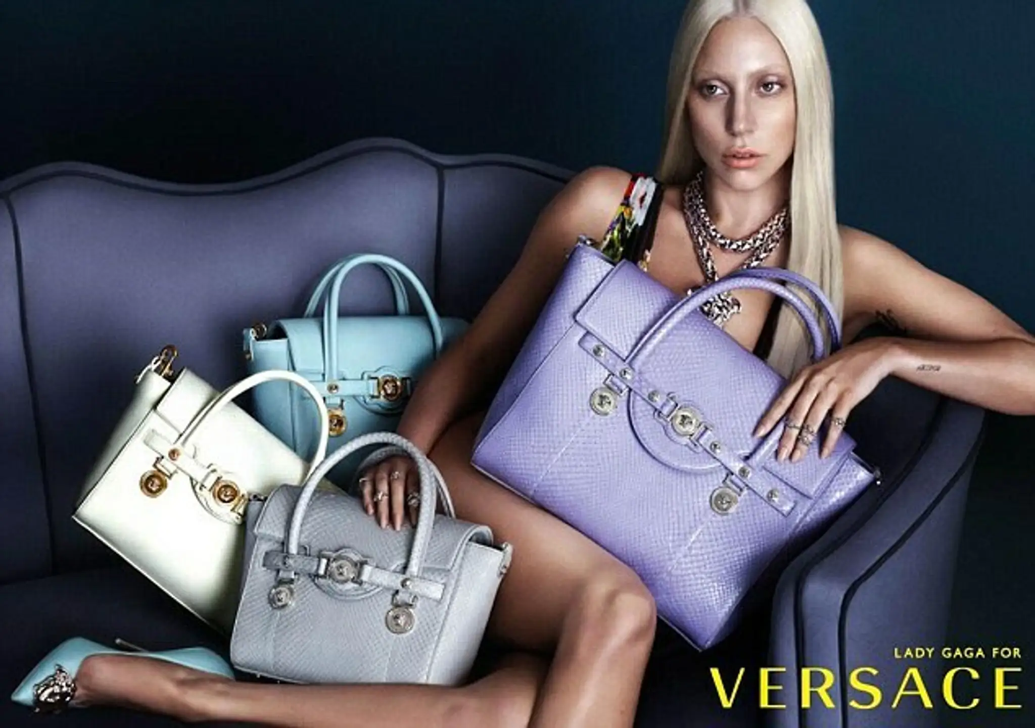Lady Gaga po retuši
