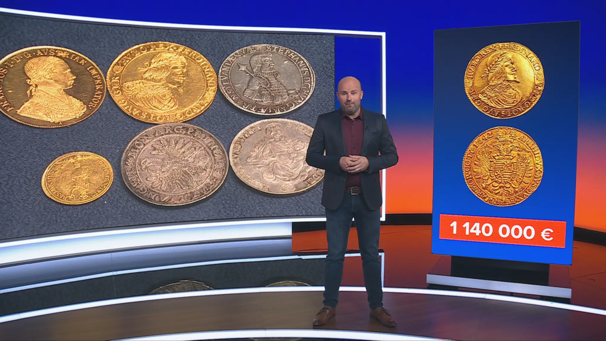 Najdrahšia minca z kremnickej mincovne, aká bola kedy vydražená.