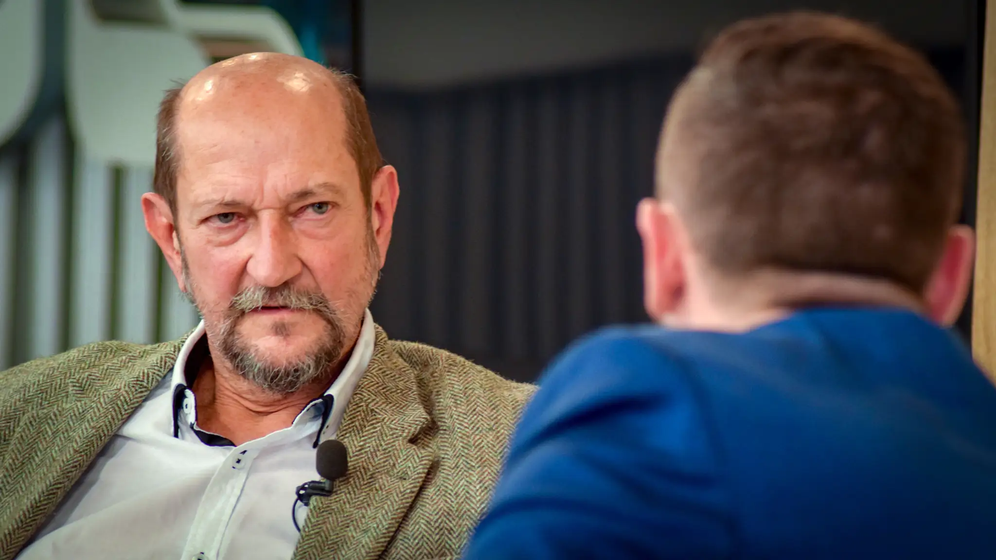 Na snímke slovenskí fanúšikovia s maskotom Macejkom počas zápasu Slovensko - Kanada.
