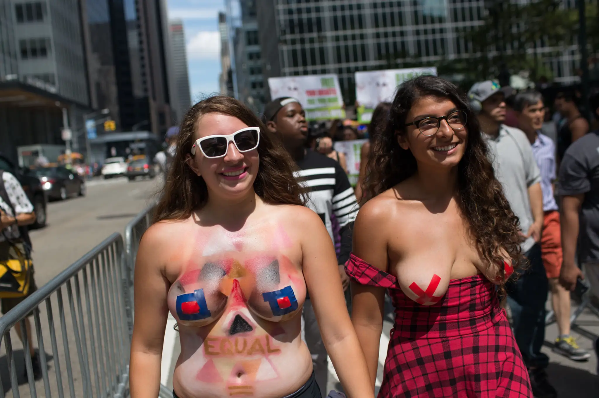 Polonahé ženy protestovali v New Yorku