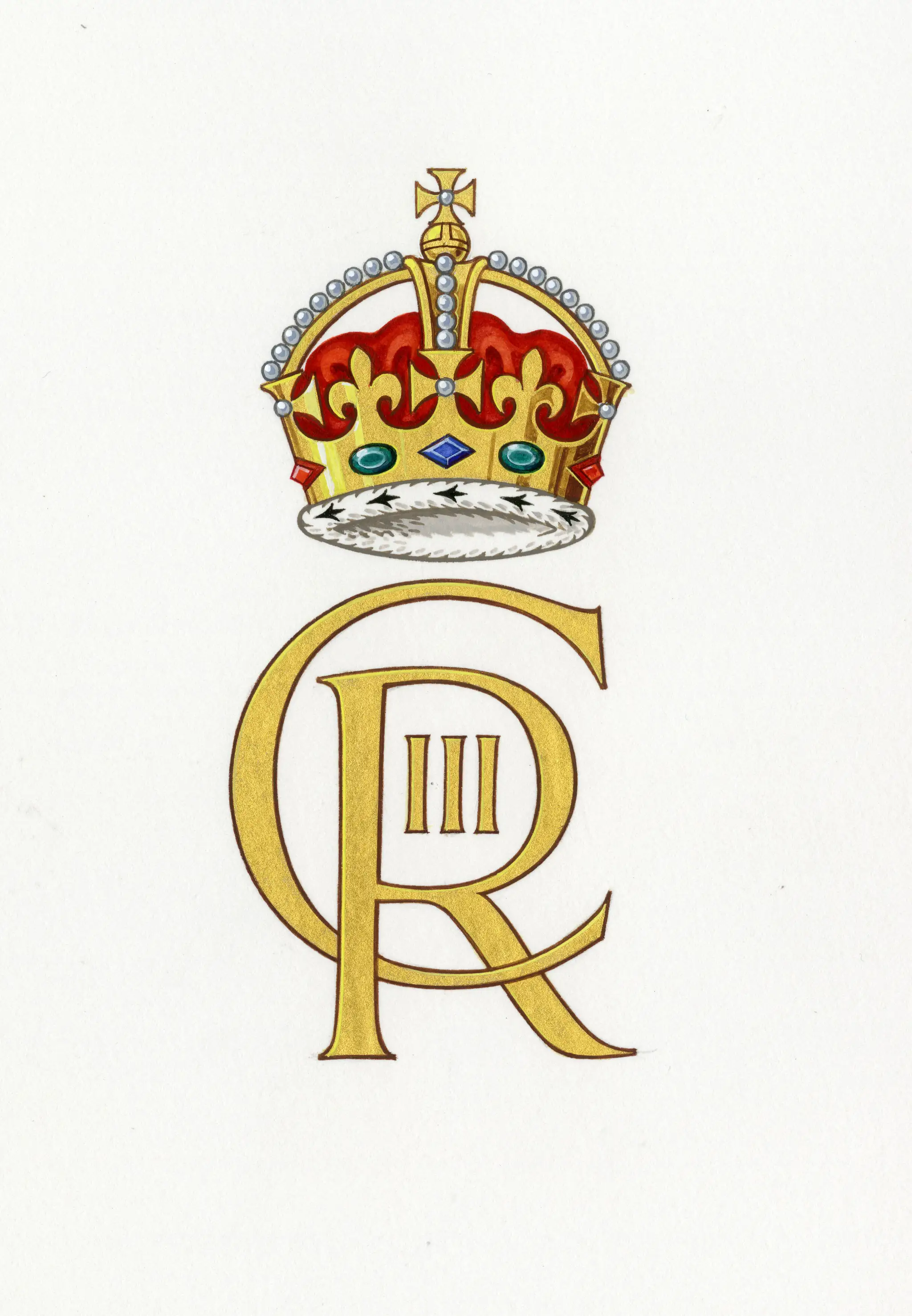 Monogram kráľa Karola III. 