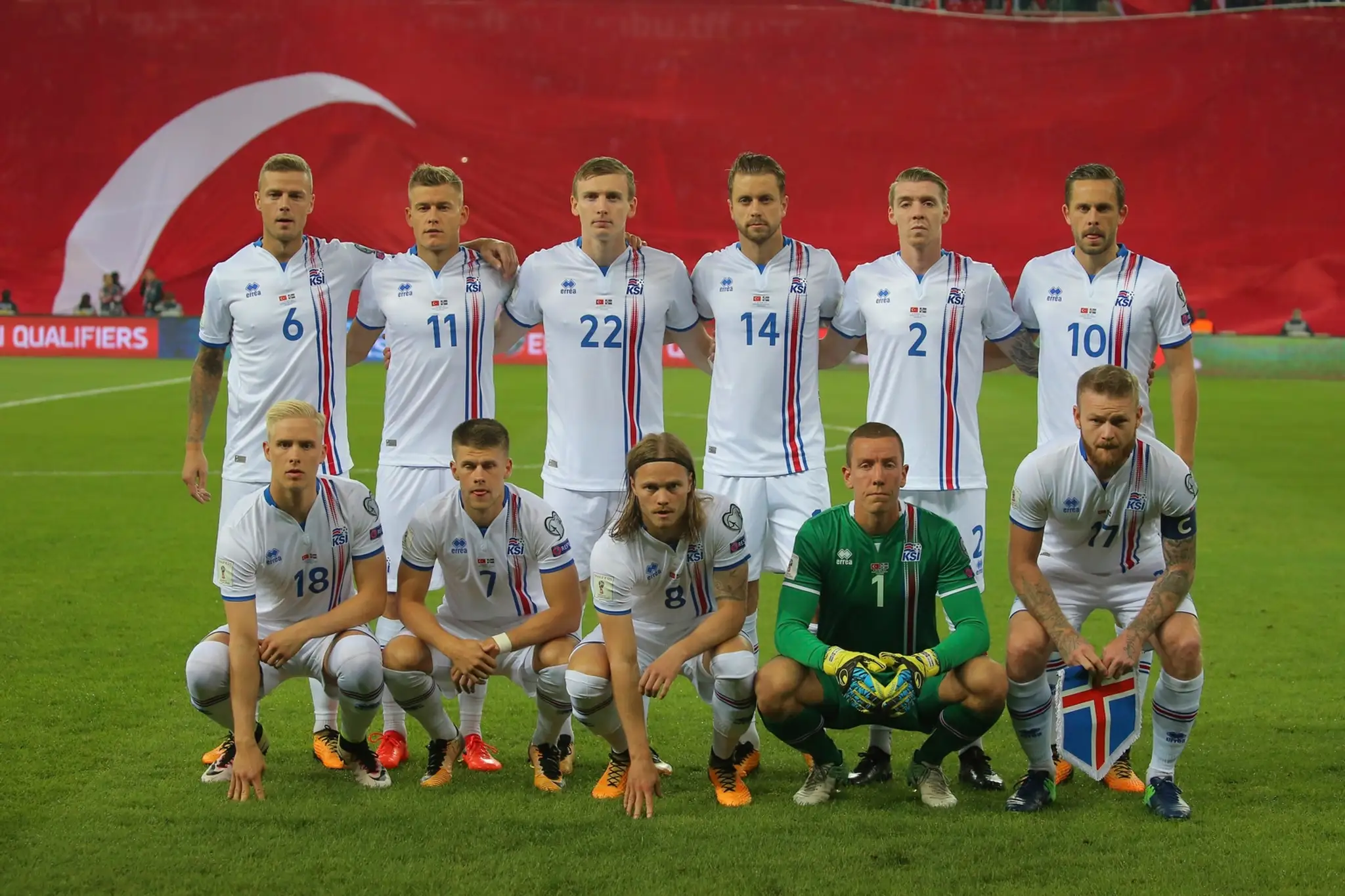 Reprezentácia Islandu.