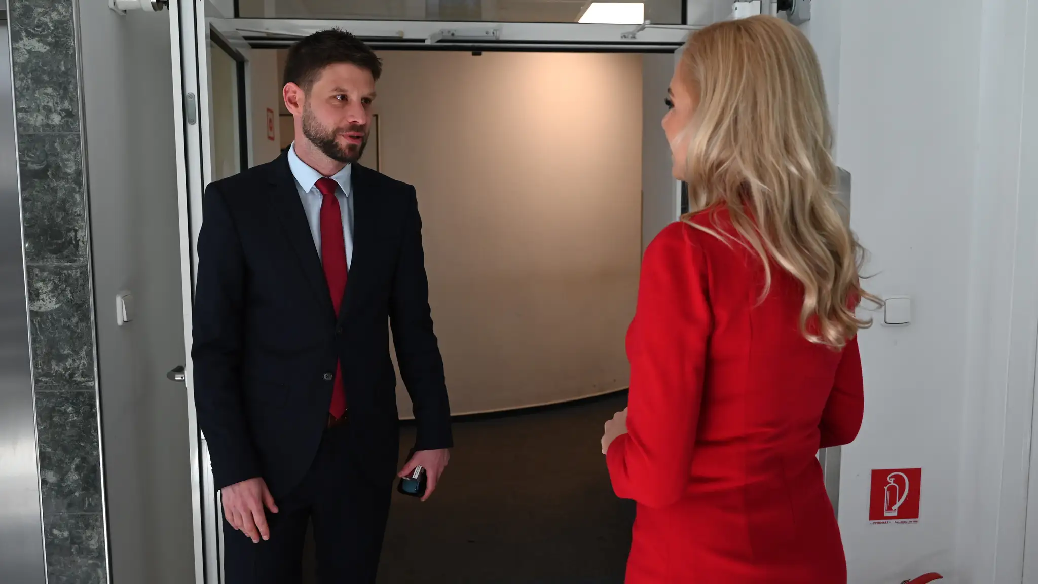 Denisa Saková a Michal Šimečka.