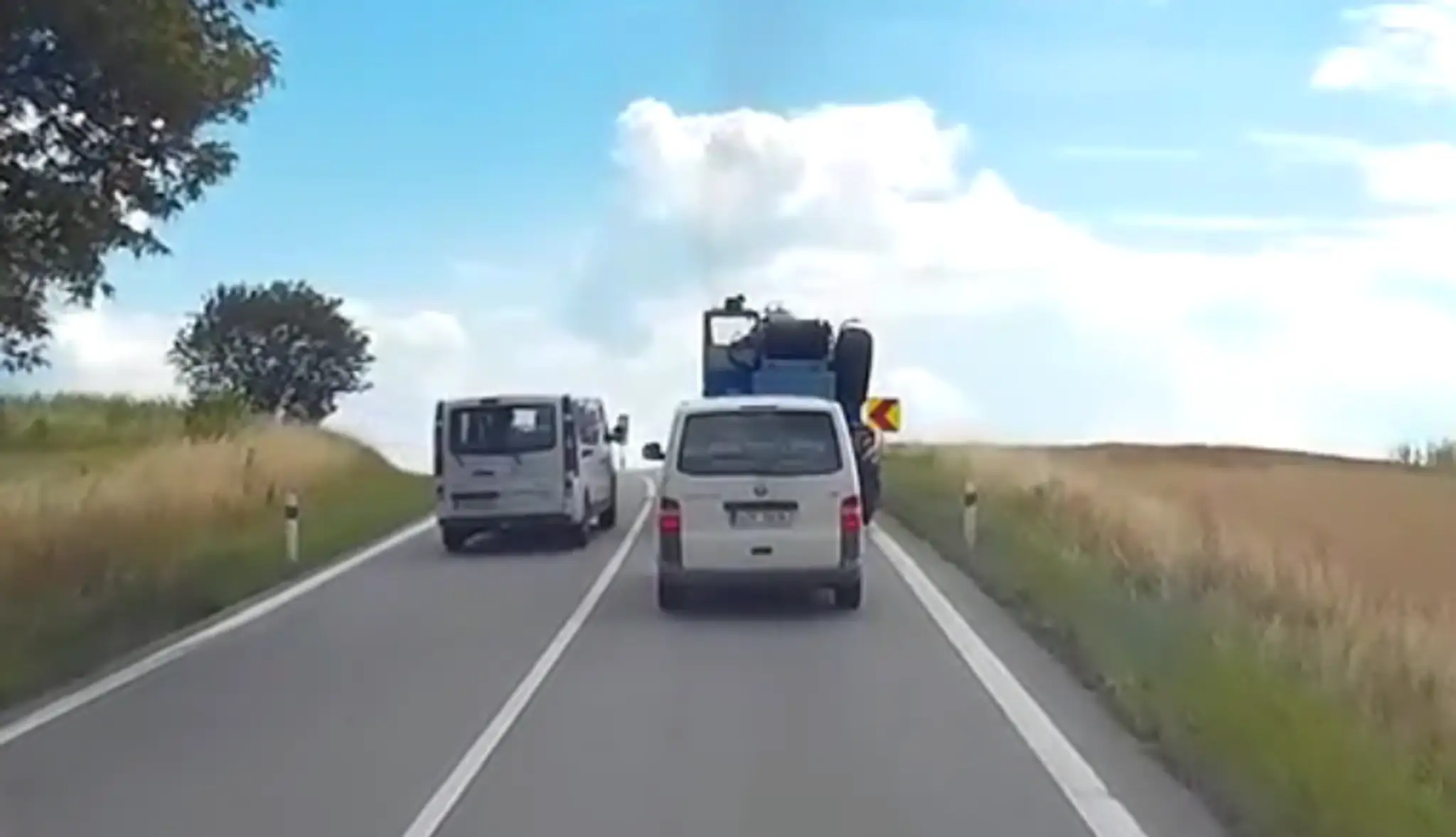 Nepochopiteľný manéver vodiča 