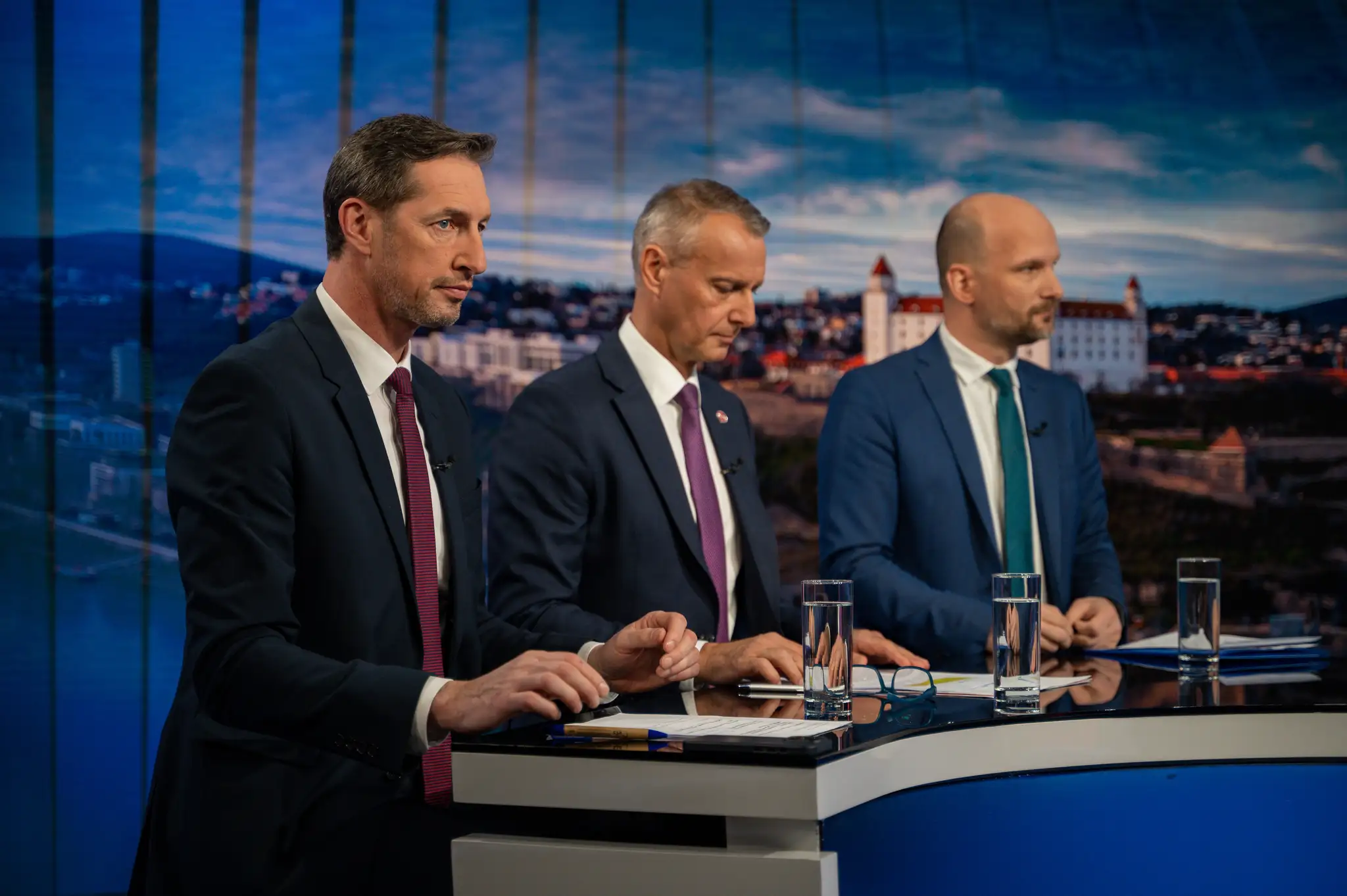 Milan Majerský, Richard Raši a Gábor Grendel v relácii Na telo.