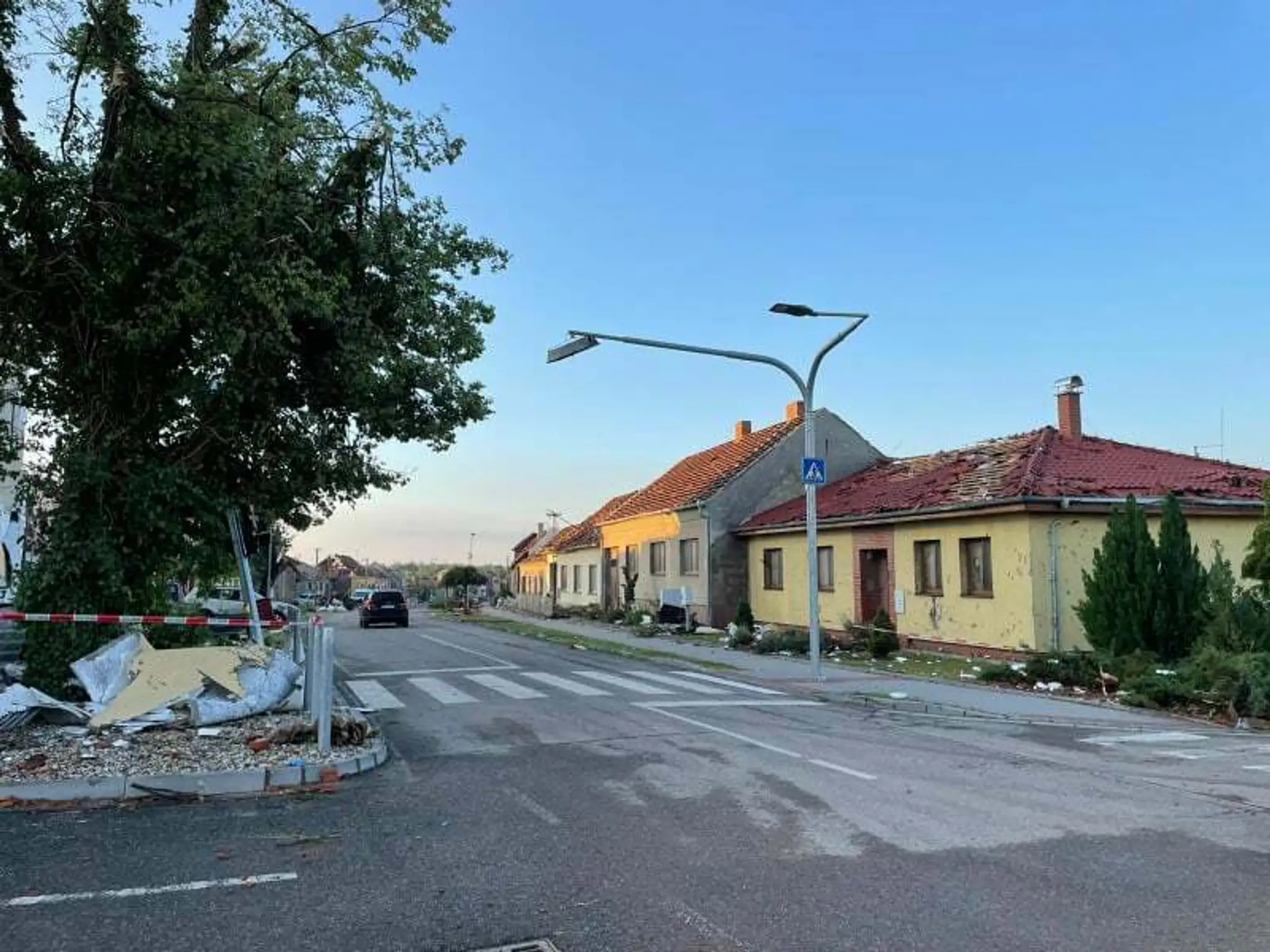 Aktuálne zábery z obce Hrušky.