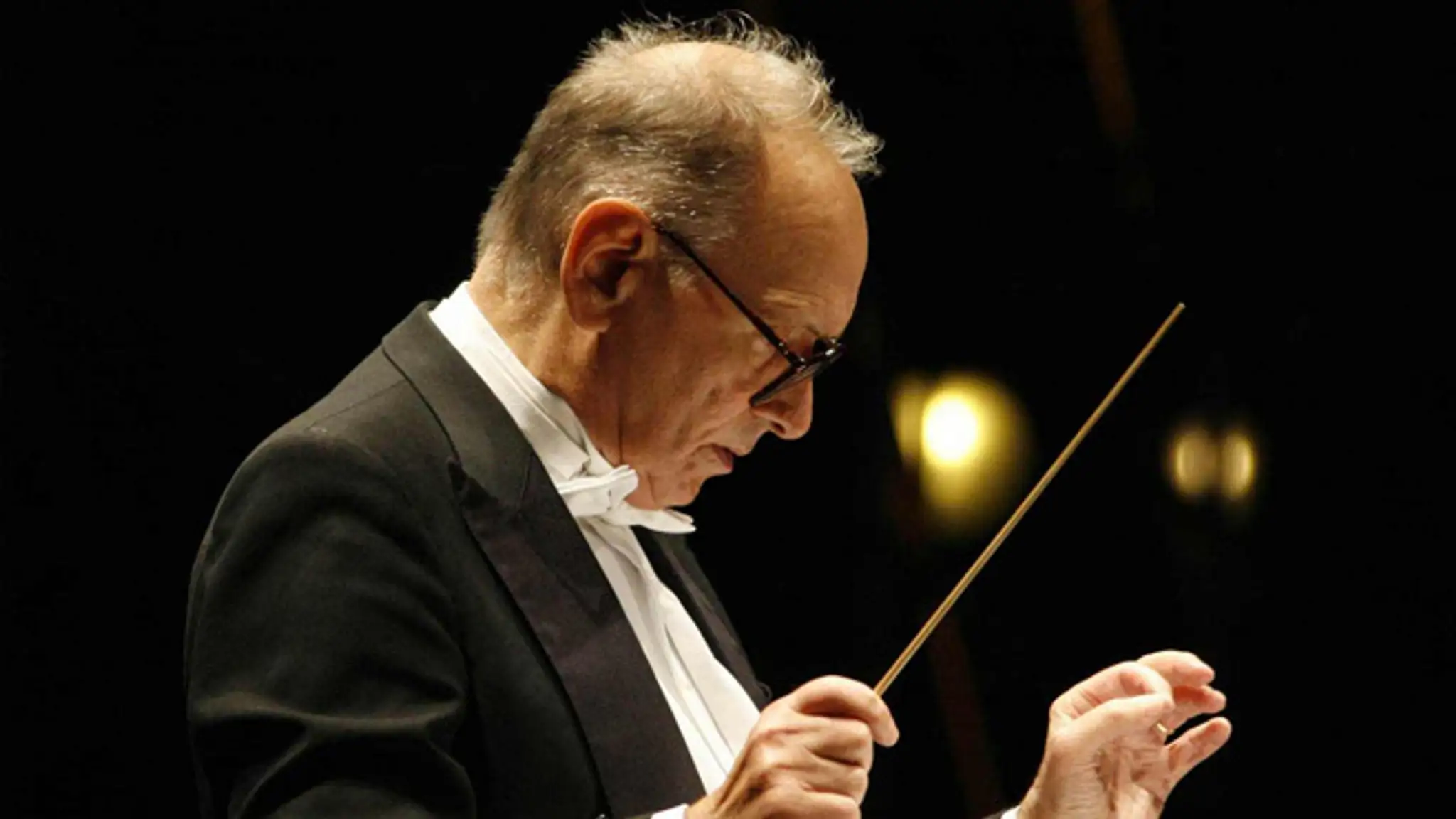 Ennio Morricone na archívnej snímke.