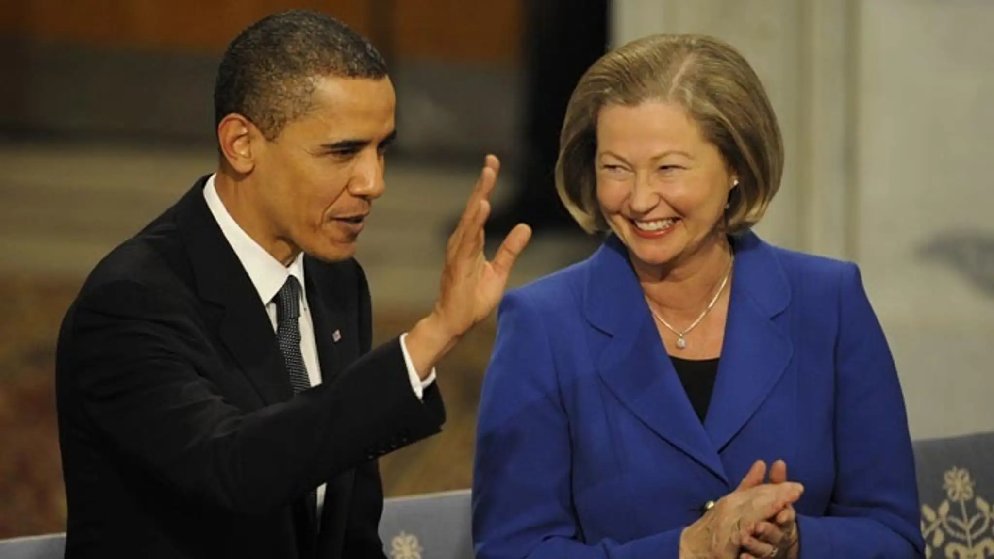 Kaci Kullmann Five a exprezident Barack Obama.