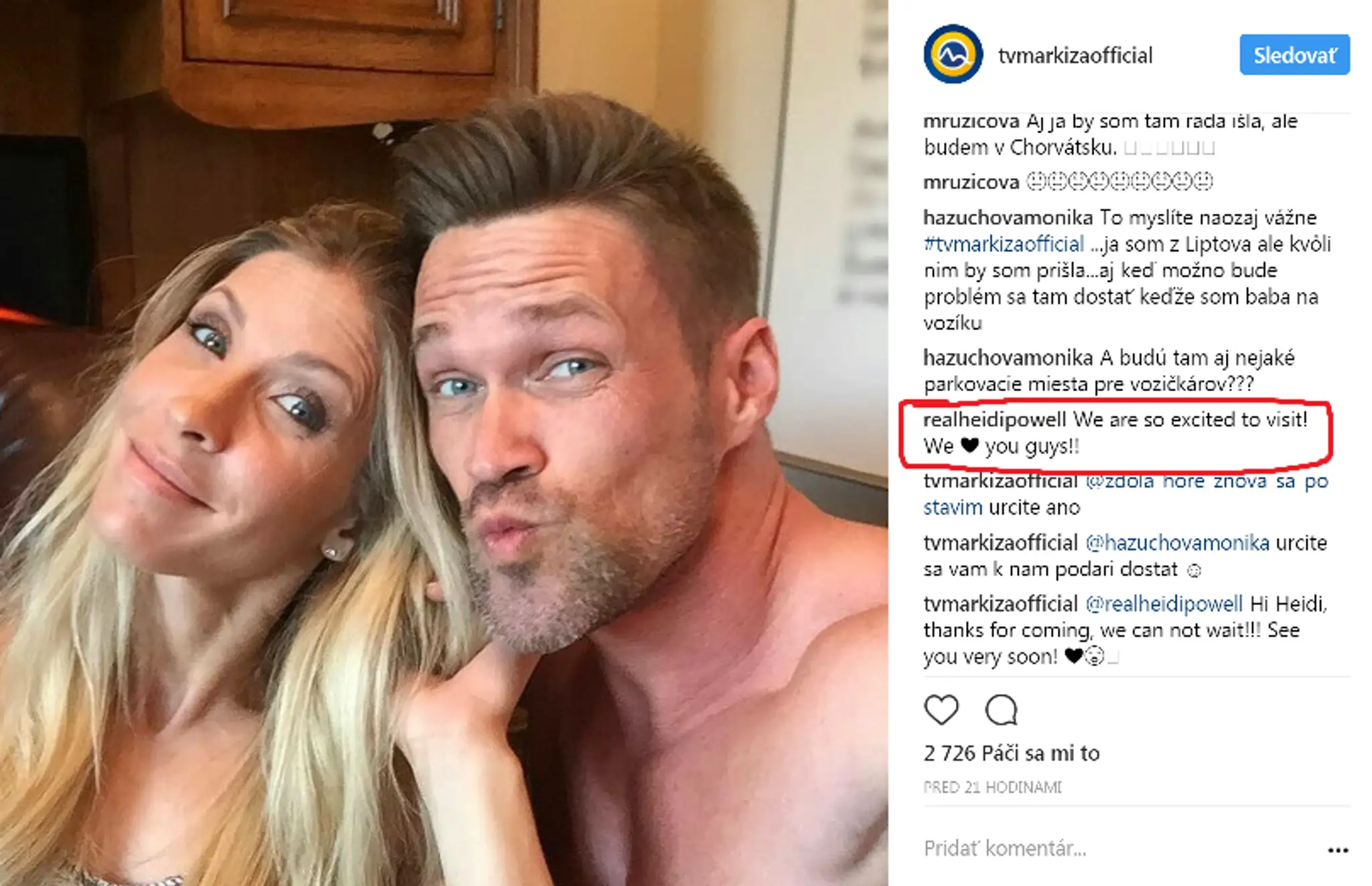 Chris a Heidi