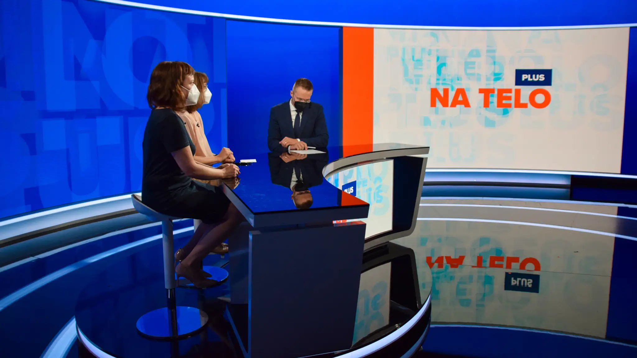 Lucia Žitňanská a Zuzana Petková v Na telo plus.