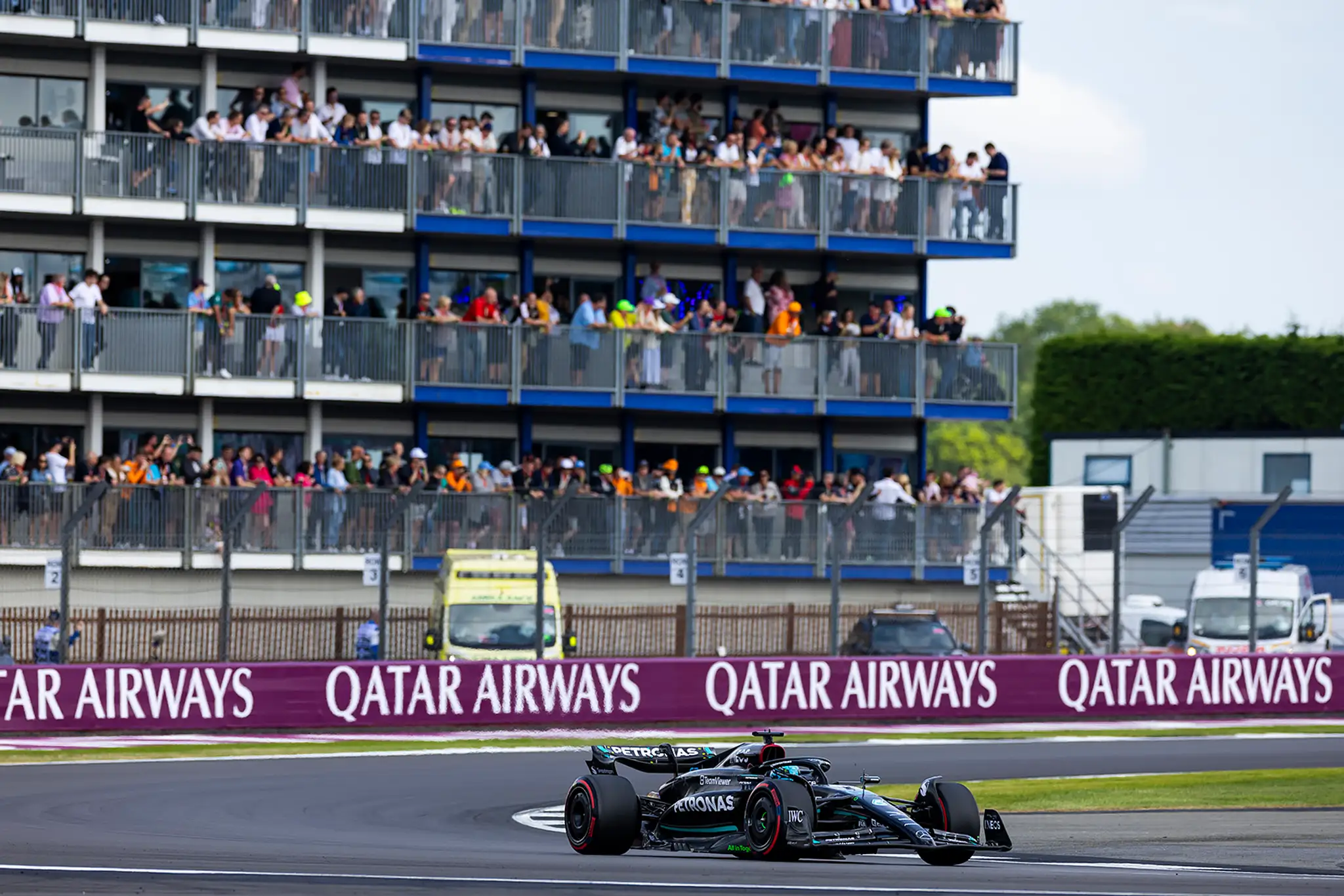 George Russell na Mercedese