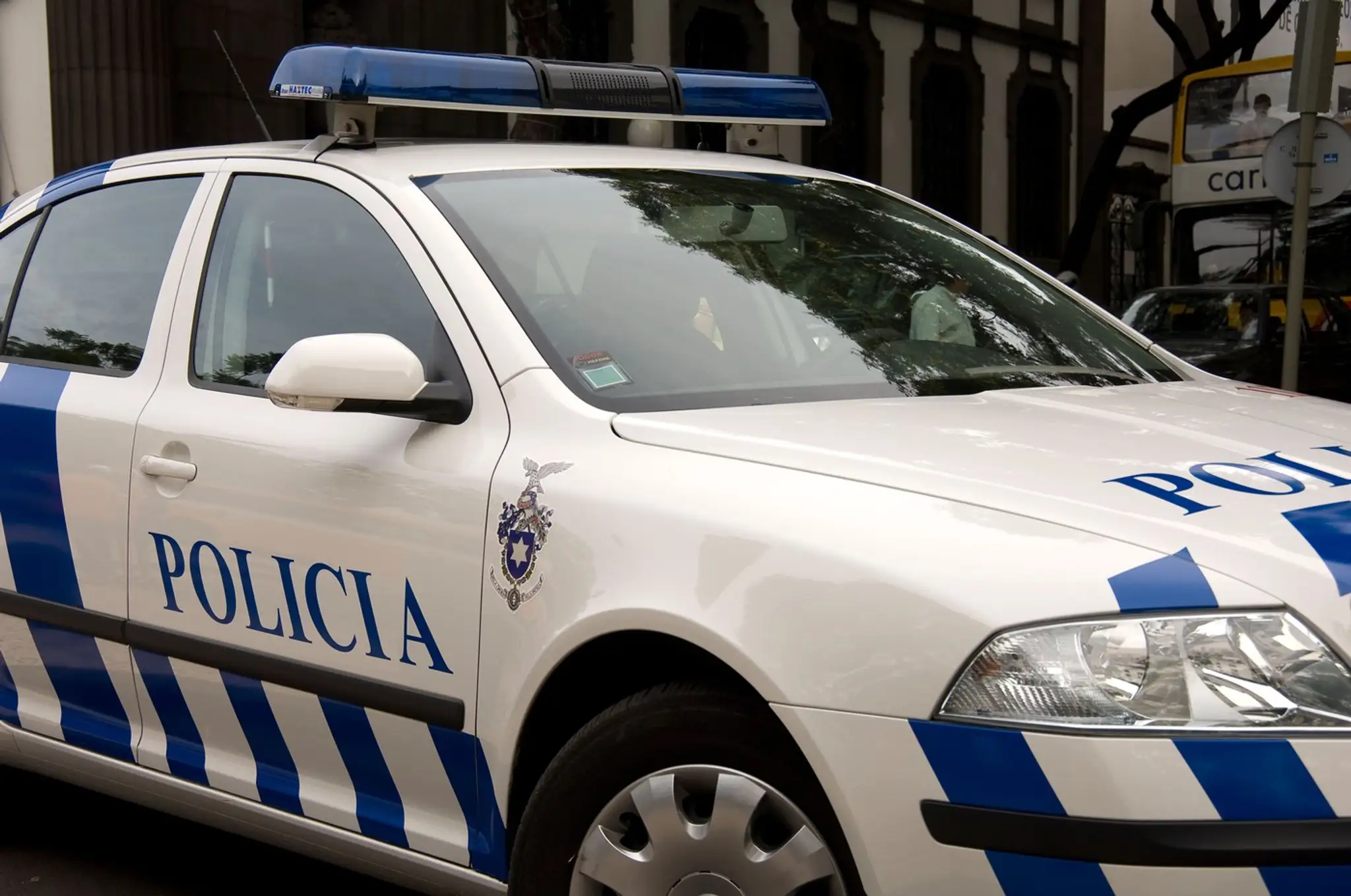 Portugalská polícia. Ilustračná snímka