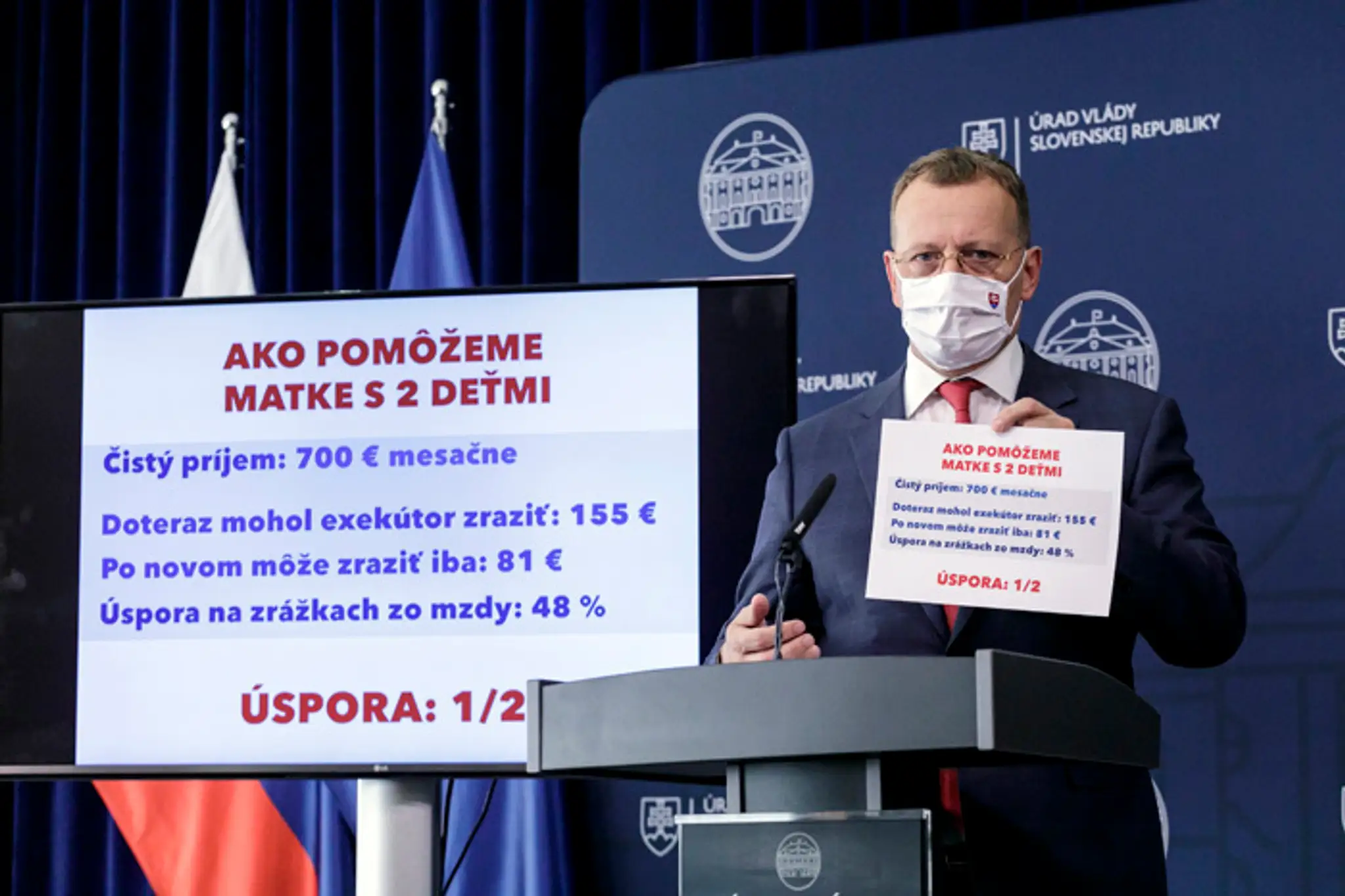 Boris Kollár predstavuje zmenu v exekúciách.
